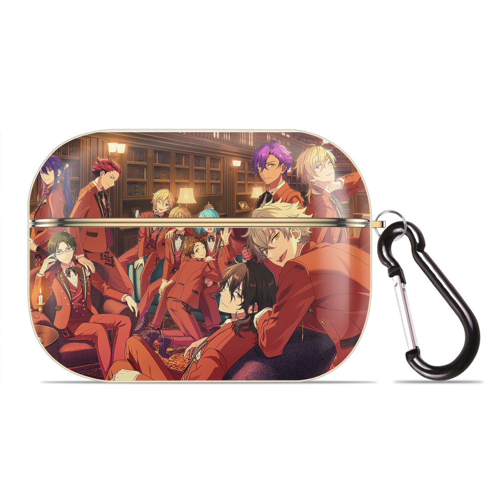 （画像用） あんさんぶるスターズ! Ensemble Stars 【AirPods Pro用】ハードシェル保護ケース｜耐衝撃・防指紋・カラビナ付き商品仕様