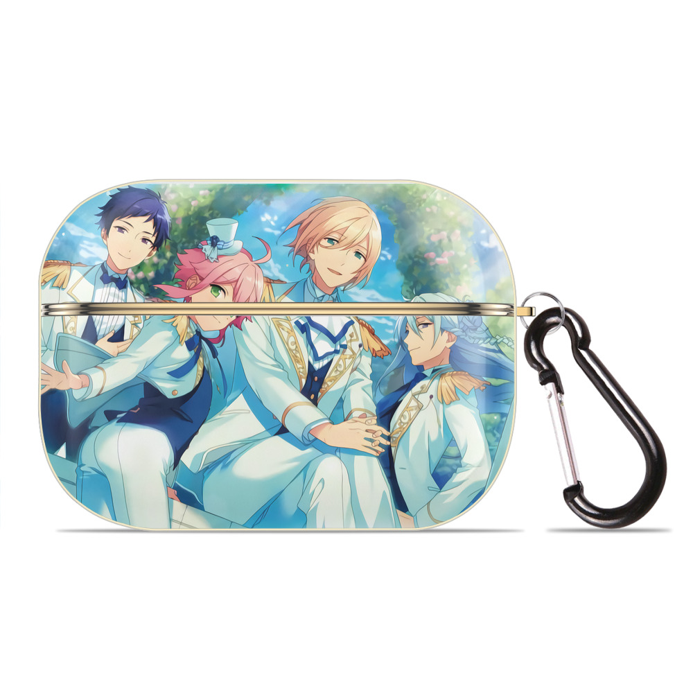 （画像用） あんさんぶるスターズ! Ensemble Stars 【AirPods Pro用】ハードシェル保護ケース｜耐衝撃・防指紋・カラビナ付き商品仕様