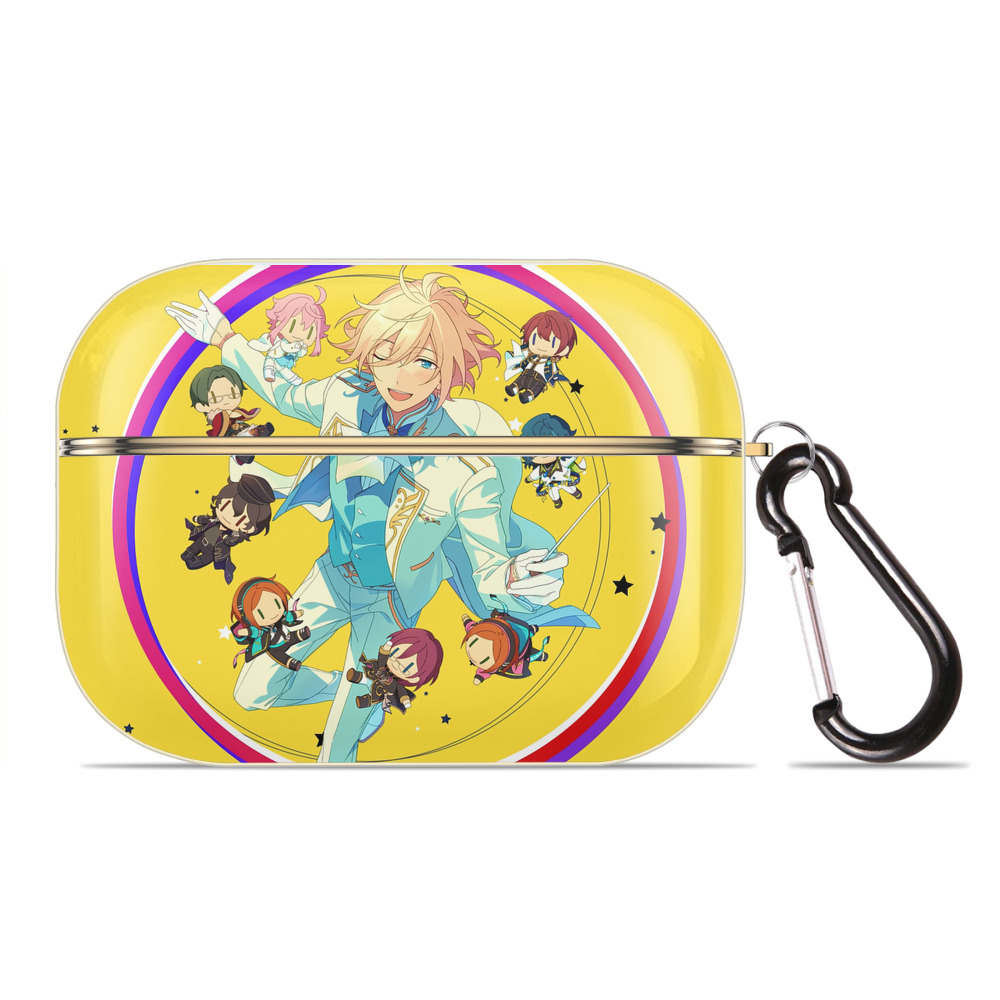 （画像用） あんさんぶるスターズ! Ensemble Stars 【AirPods Pro用】ハードシェル保護ケース｜耐衝撃・防指紋・カラビナ付き商品仕様
