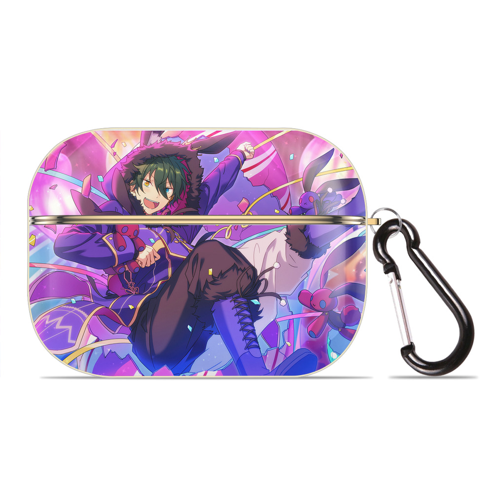 （画像用） あんさんぶるスターズ! Ensemble Stars 【AirPods Pro用】ハードシェル保護ケース｜耐衝撃・防指紋・カラビナ付き商品仕様