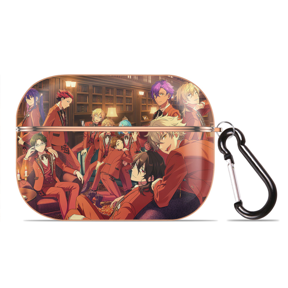 （画像用） あんさんぶるスターズ! Ensemble Stars 【AirPods Pro用】ハードシェル保護ケース｜耐衝撃・防指紋・カラビナ付き商品仕様