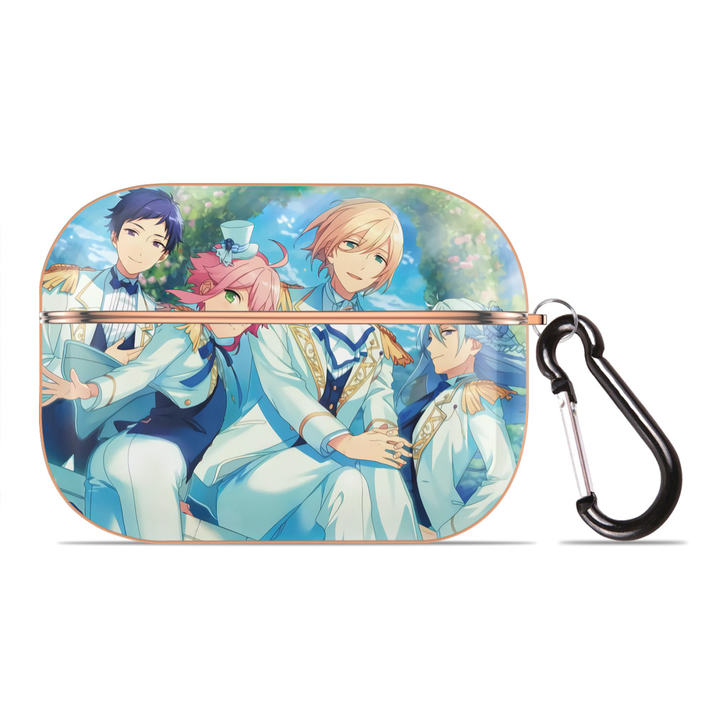 （画像用） あんさんぶるスターズ! Ensemble Stars 【AirPods Pro用】ハードシェル保護ケース｜耐衝撃・防指紋・カラビナ付き商品仕様
