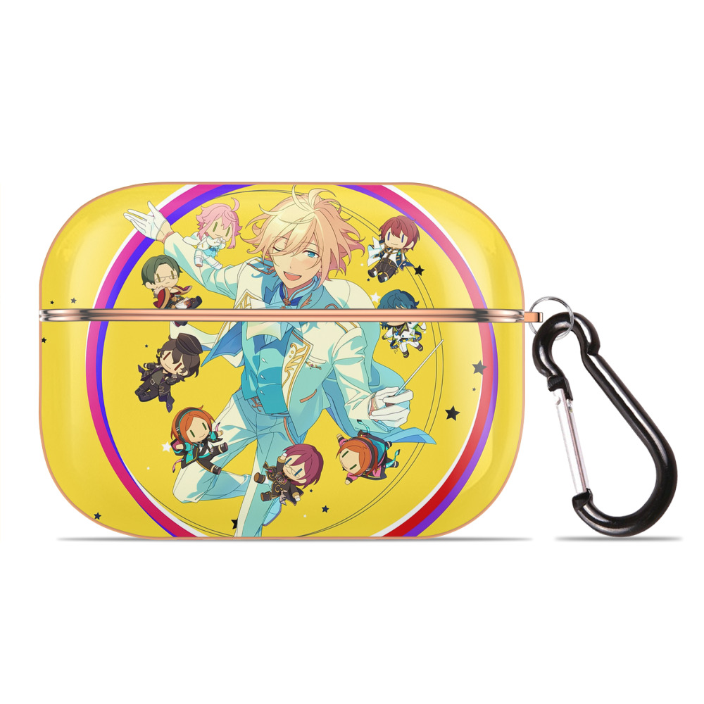 （画像用） あんさんぶるスターズ! Ensemble Stars 【AirPods Pro用】ハードシェル保護ケース｜耐衝撃・防指紋・カラビナ付き商品仕様