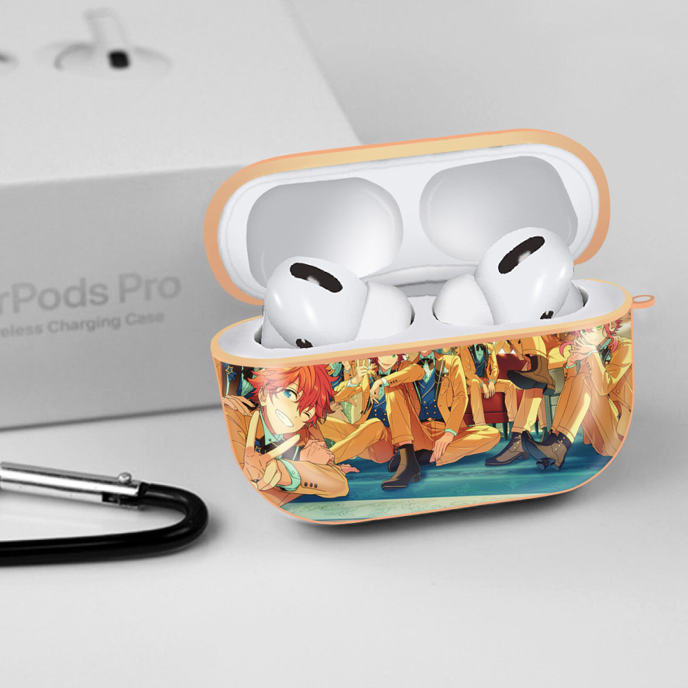 あんさんぶるスターズ! Ensemble Stars 【AirPods Pro用】ハードシェル保護ケース｜耐衝撃・防指紋・カラビナ付き商品仕様