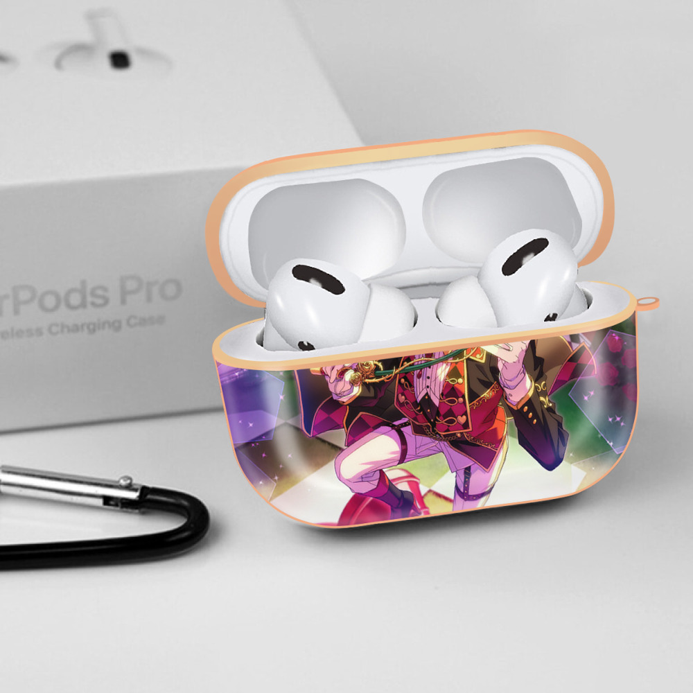 あんさんぶるスターズ! Ensemble Stars 【AirPods Pro用】ハードシェル保護ケース｜耐衝撃・防指紋・カラビナ付き商品仕様