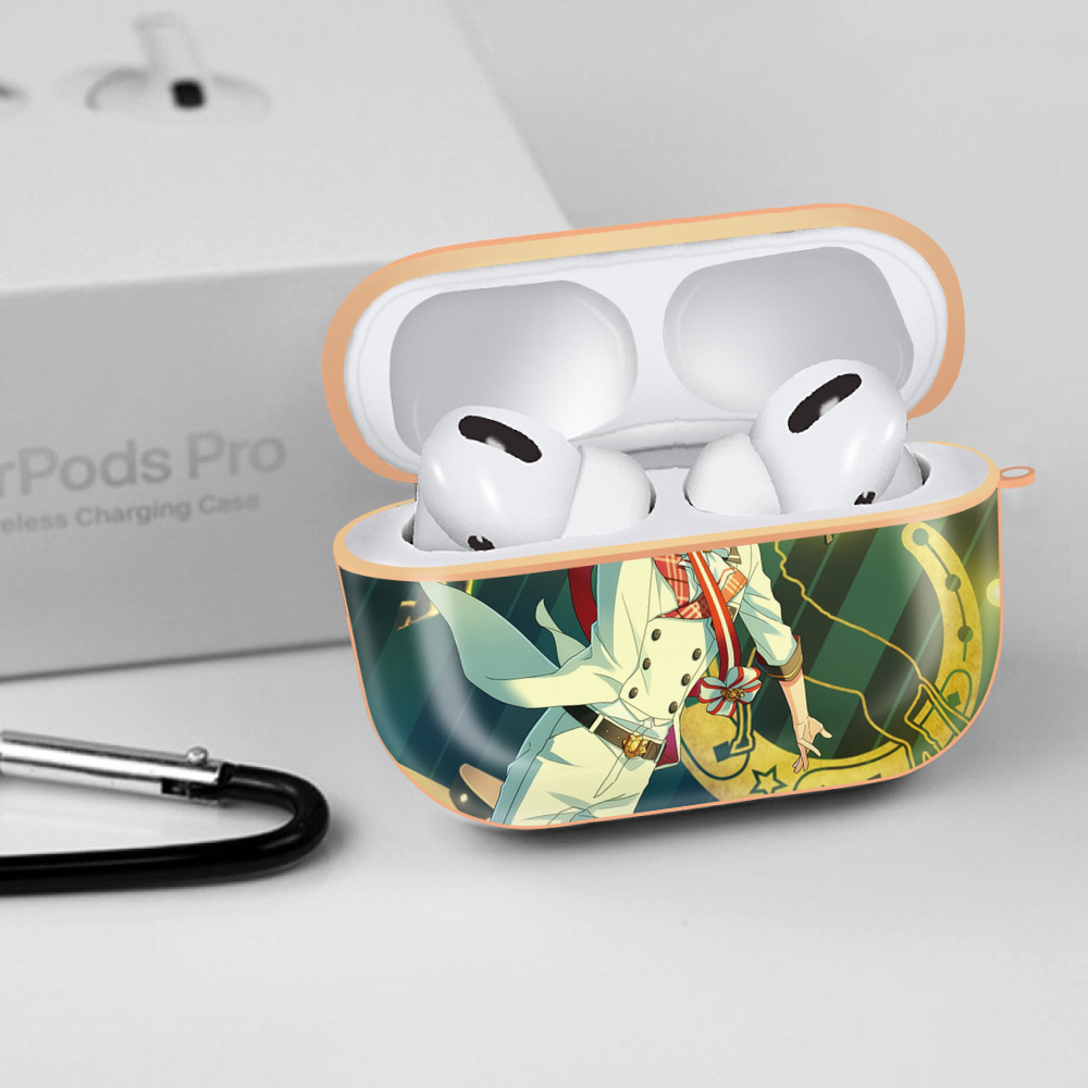 あんさんぶるスターズ! Ensemble Stars 【AirPods Pro用】ハードシェル保護ケース｜耐衝撃・防指紋・カラビナ付き商品仕様