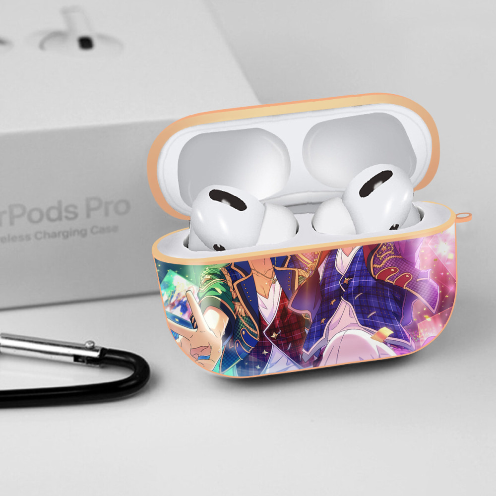 あんさんぶるスターズ! Ensemble Stars 【AirPods Pro用】ハードシェル保護ケース｜耐衝撃・防指紋・カラビナ付き商品仕様