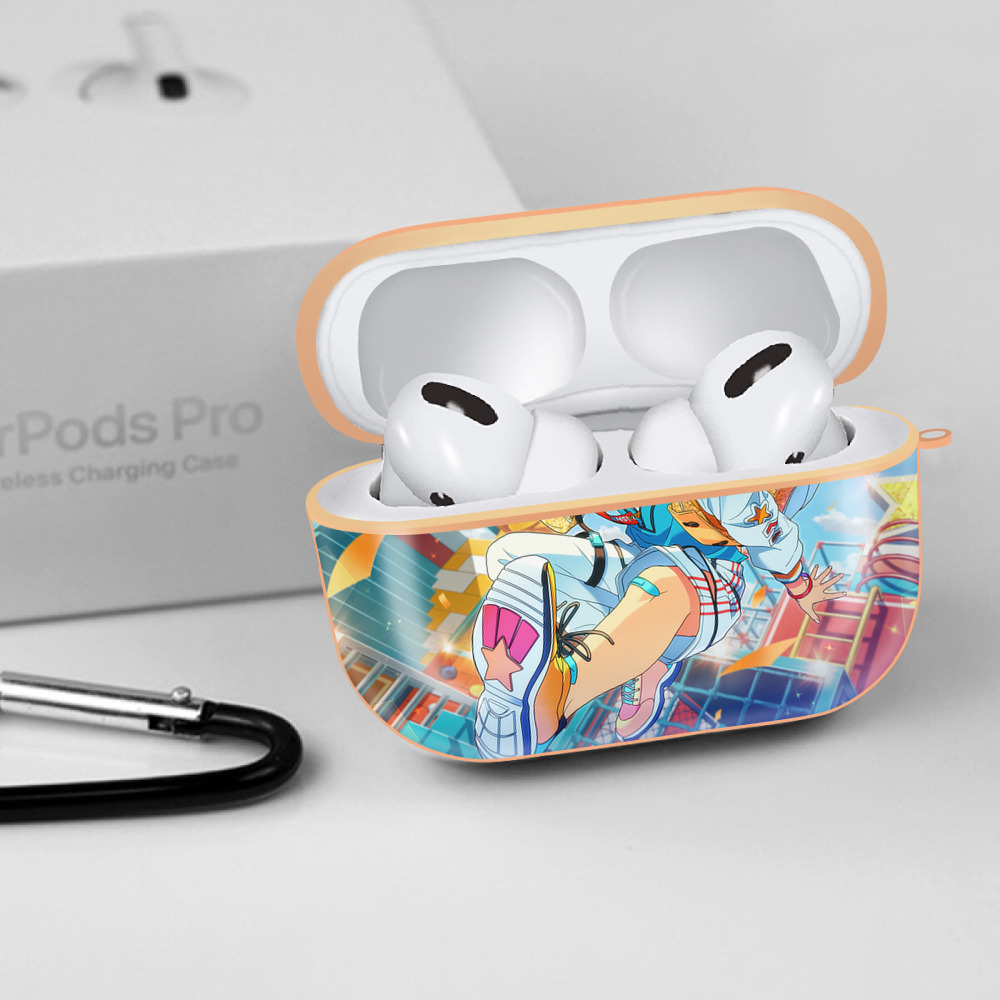 あんさんぶるスターズ! Ensemble Stars 【AirPods Pro用】ハードシェル保護ケース｜耐衝撃・防指紋・カラビナ付き商品仕様