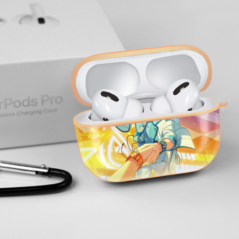 あんさんぶるスターズ! Ensemble Stars 【AirPods Pro用】ハードシェル保護ケース｜耐衝撃・防指紋・カラビナ付き商品仕様