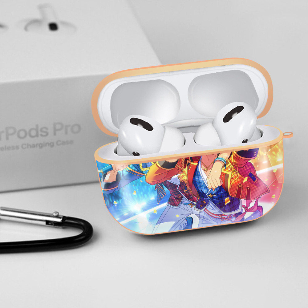 あんさんぶるスターズ! Ensemble Stars 【AirPods Pro用】ハードシェル保護ケース｜耐衝撃・防指紋・カラビナ付き商品仕様