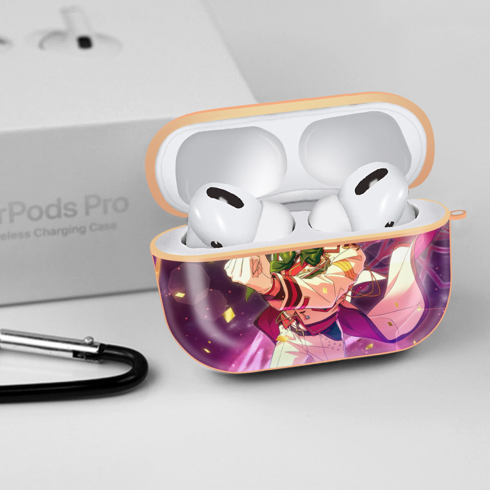 あんさんぶるスターズ! Ensemble Stars 【AirPods Pro用】ハードシェル保護ケース｜耐衝撃・防指紋・カラビナ付き商品仕様