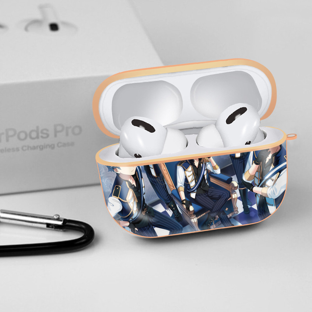 あんさんぶるスターズ! Ensemble Stars 【AirPods Pro用】ハードシェル保護ケース｜耐衝撃・防指紋・カラビナ付き商品仕様