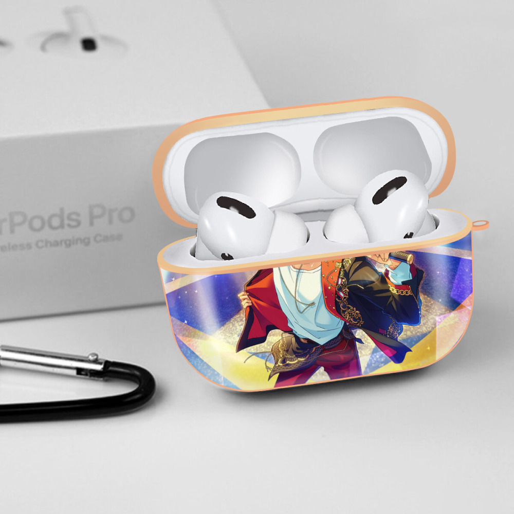 あんさんぶるスターズ! Ensemble Stars 【AirPods Pro用】ハードシェル保護ケース｜耐衝撃・防指紋・カラビナ付き商品仕様
