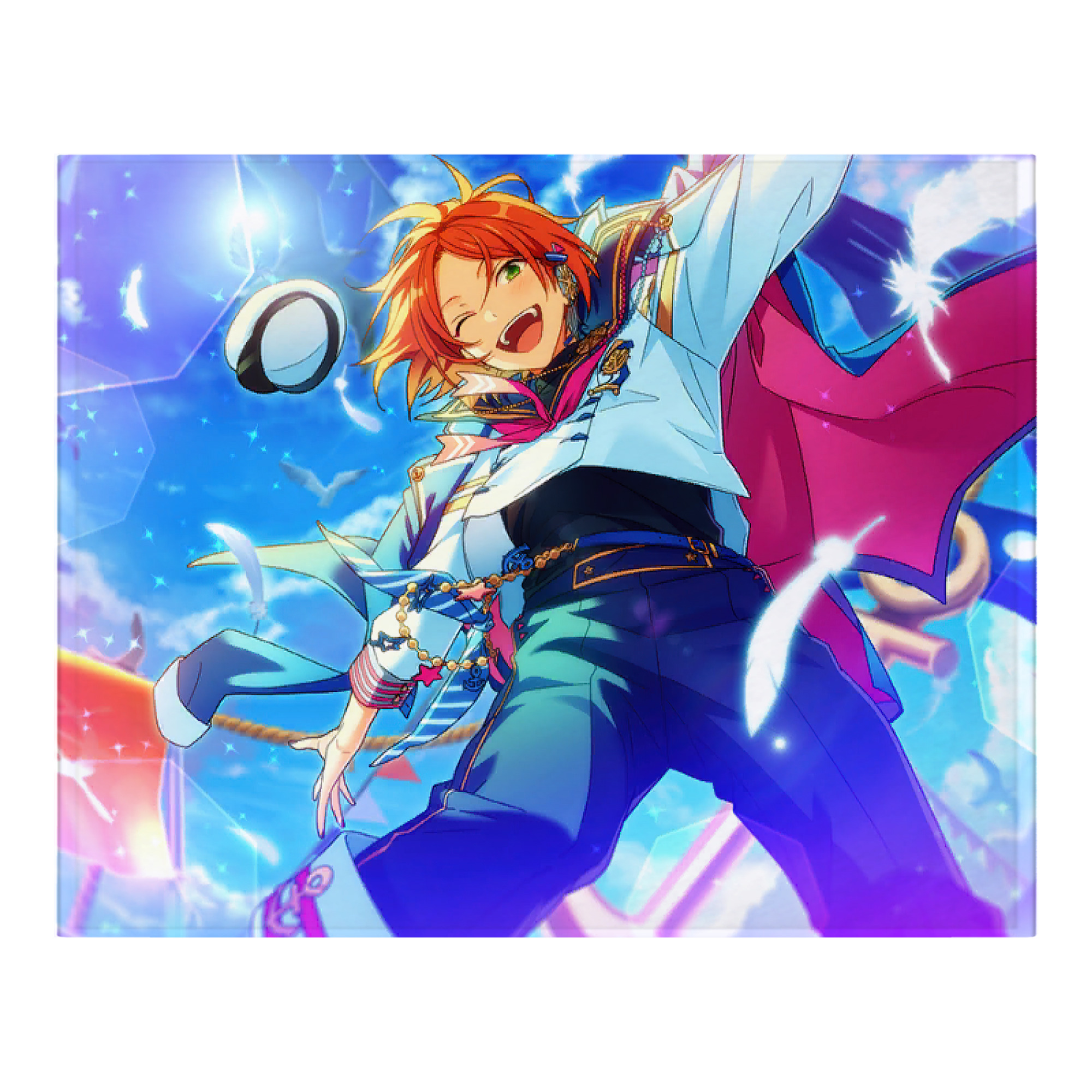 （画像用） あんさんぶるスターズ! Ensemble Stars フランネルブランケット・多サイズ対応（横型）