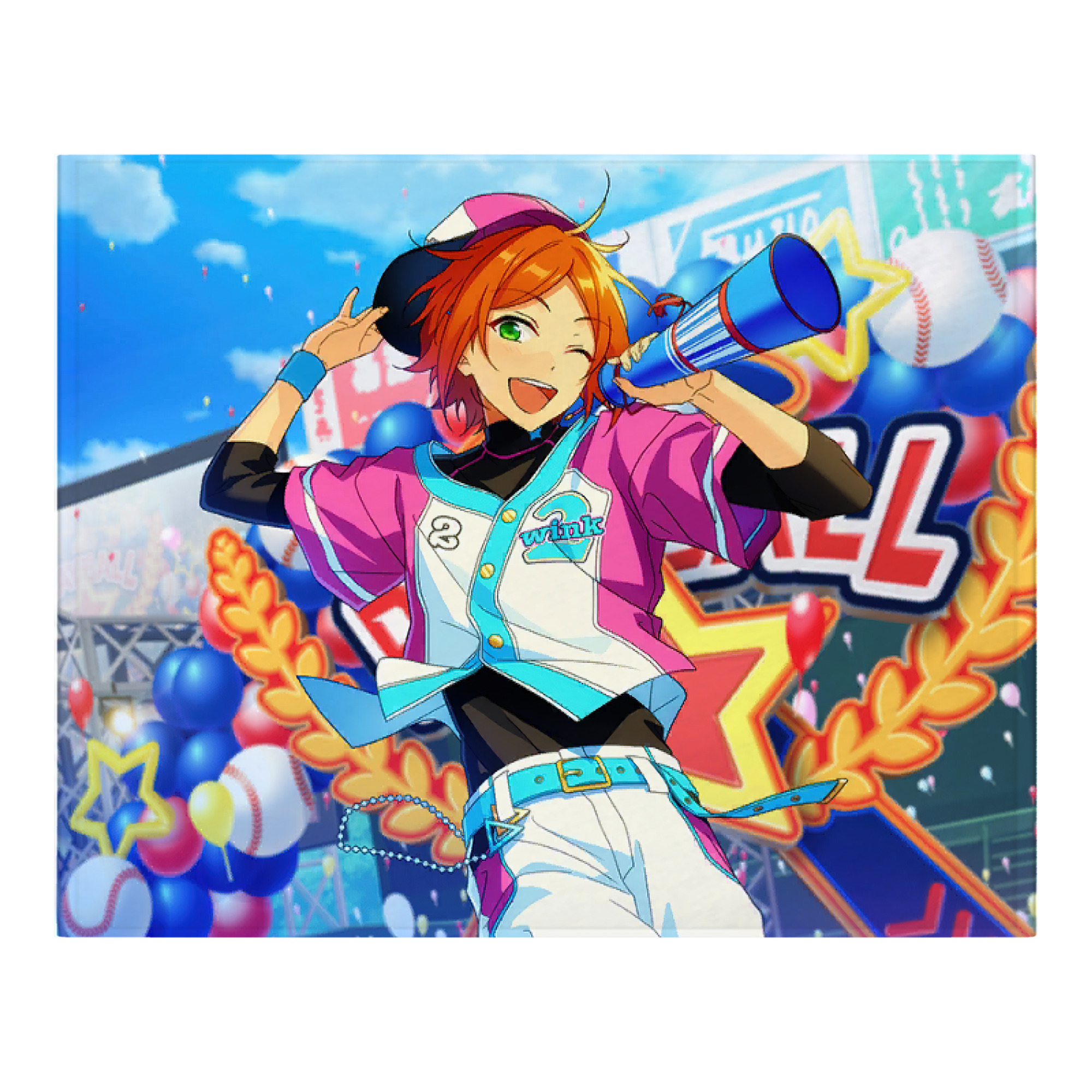 （画像用） あんさんぶるスターズ! Ensemble Stars フランネルブランケット・多サイズ対応（横型）