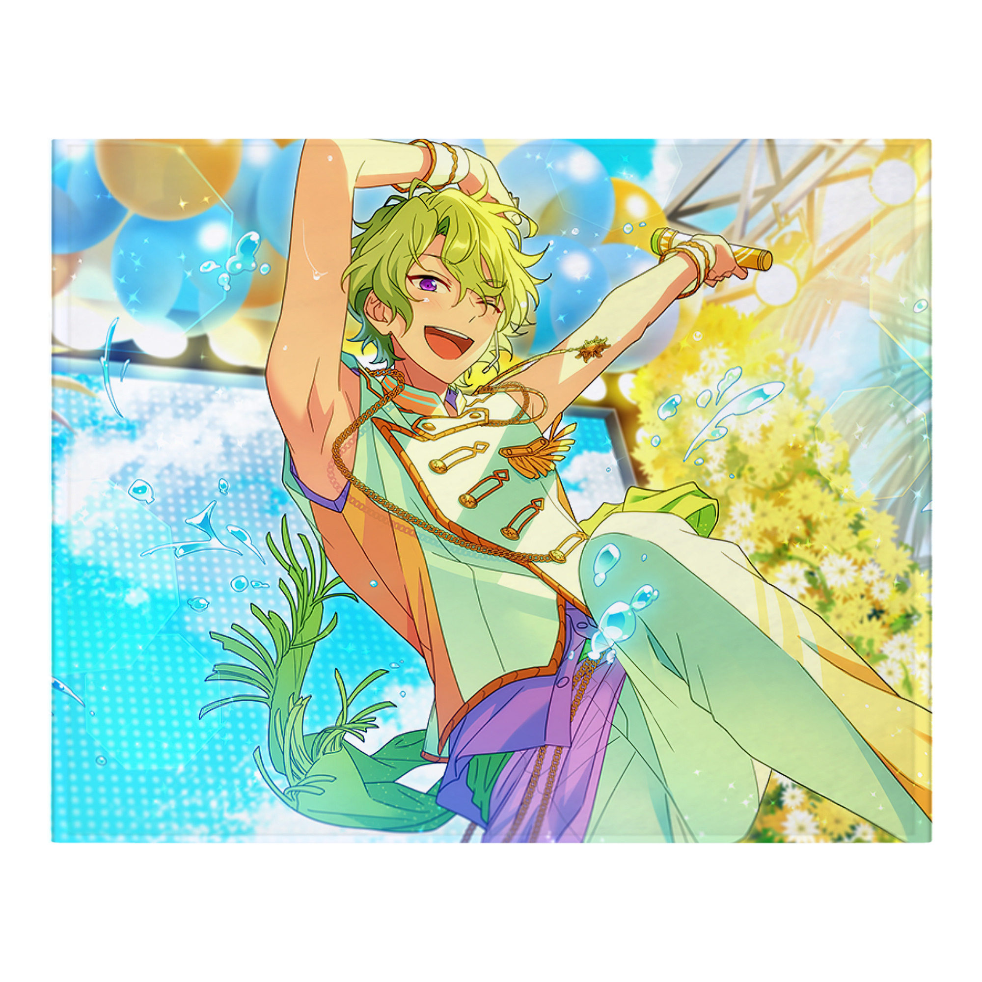 （画像用） あんさんぶるスターズ! Ensemble Stars フランネルブランケット・多サイズ対応（横型）