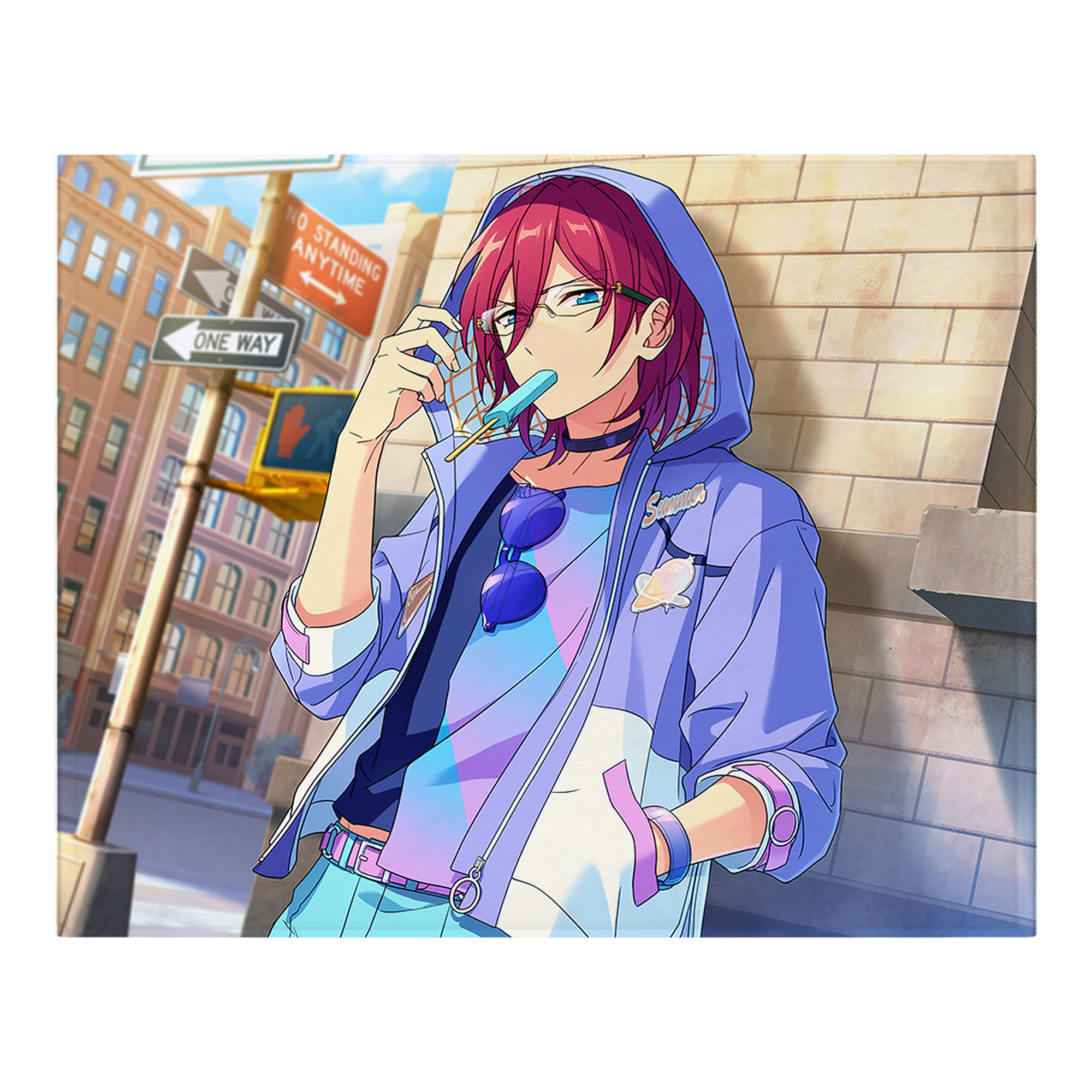 （画像用） あんさんぶるスターズ! Ensemble Stars フランネルブランケット・多サイズ対応（横型）