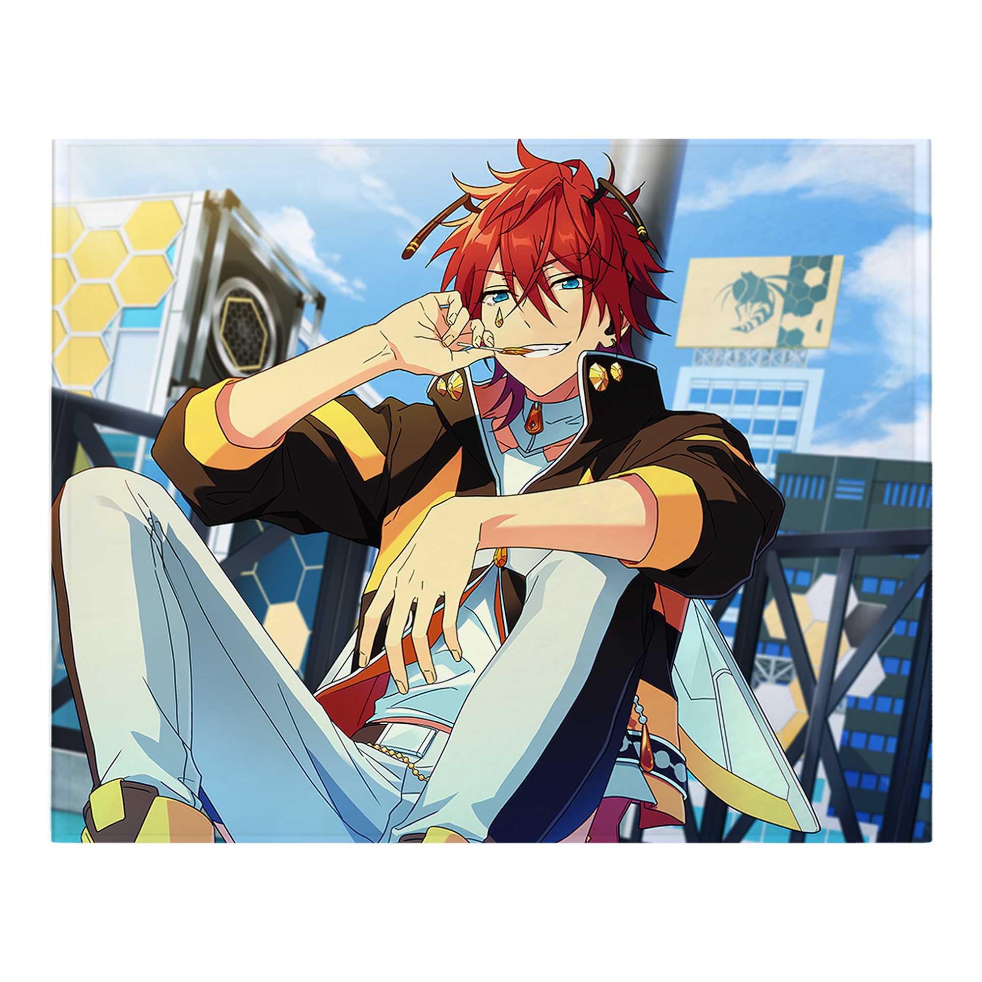 （画像用） あんさんぶるスターズ! Ensemble Stars フランネルブランケット・多サイズ対応（横型）