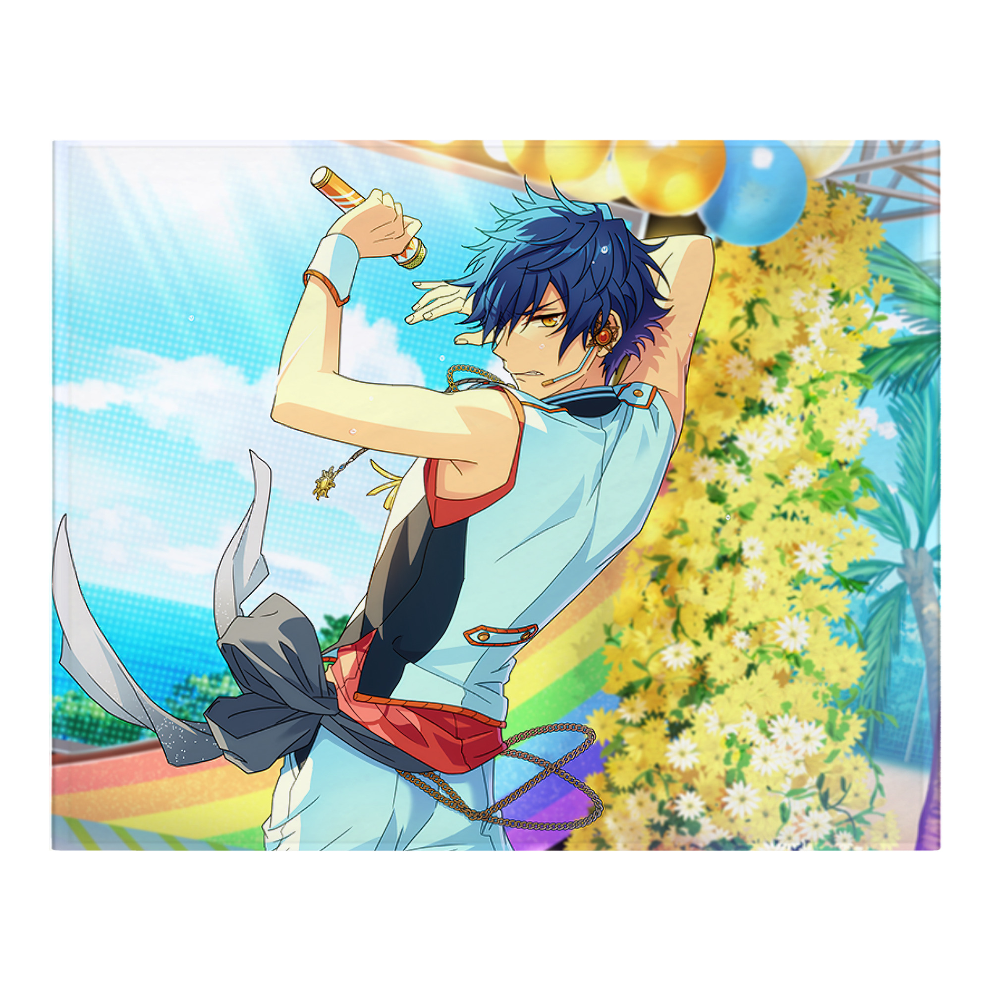 （画像用） あんさんぶるスターズ! Ensemble Stars フランネルブランケット・多サイズ対応（横型）
