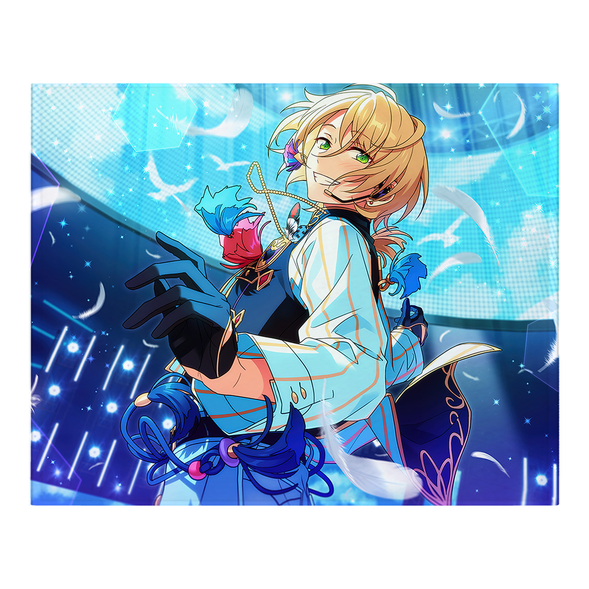 （画像用） あんさんぶるスターズ! Ensemble Stars フランネルブランケット・多サイズ対応（横型）