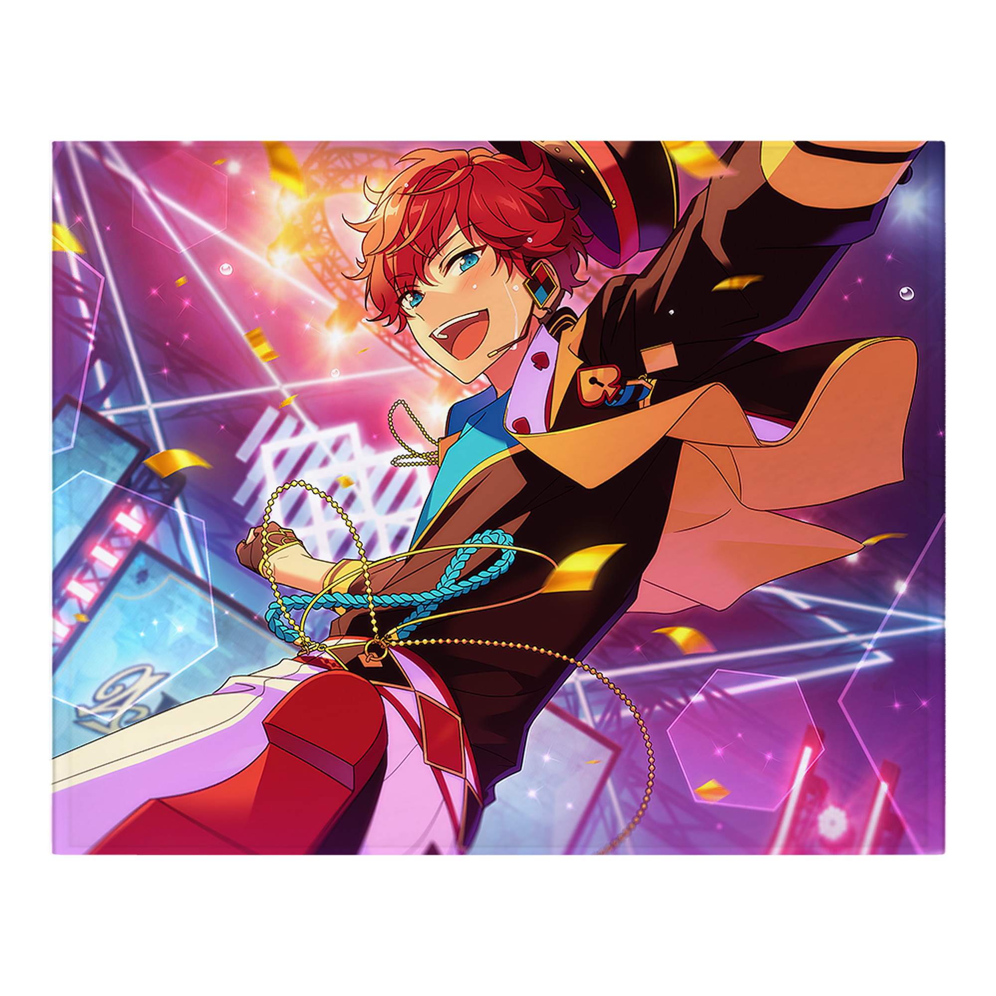（画像用） あんさんぶるスターズ! Ensemble Stars フランネルブランケット・多サイズ対応（横型）