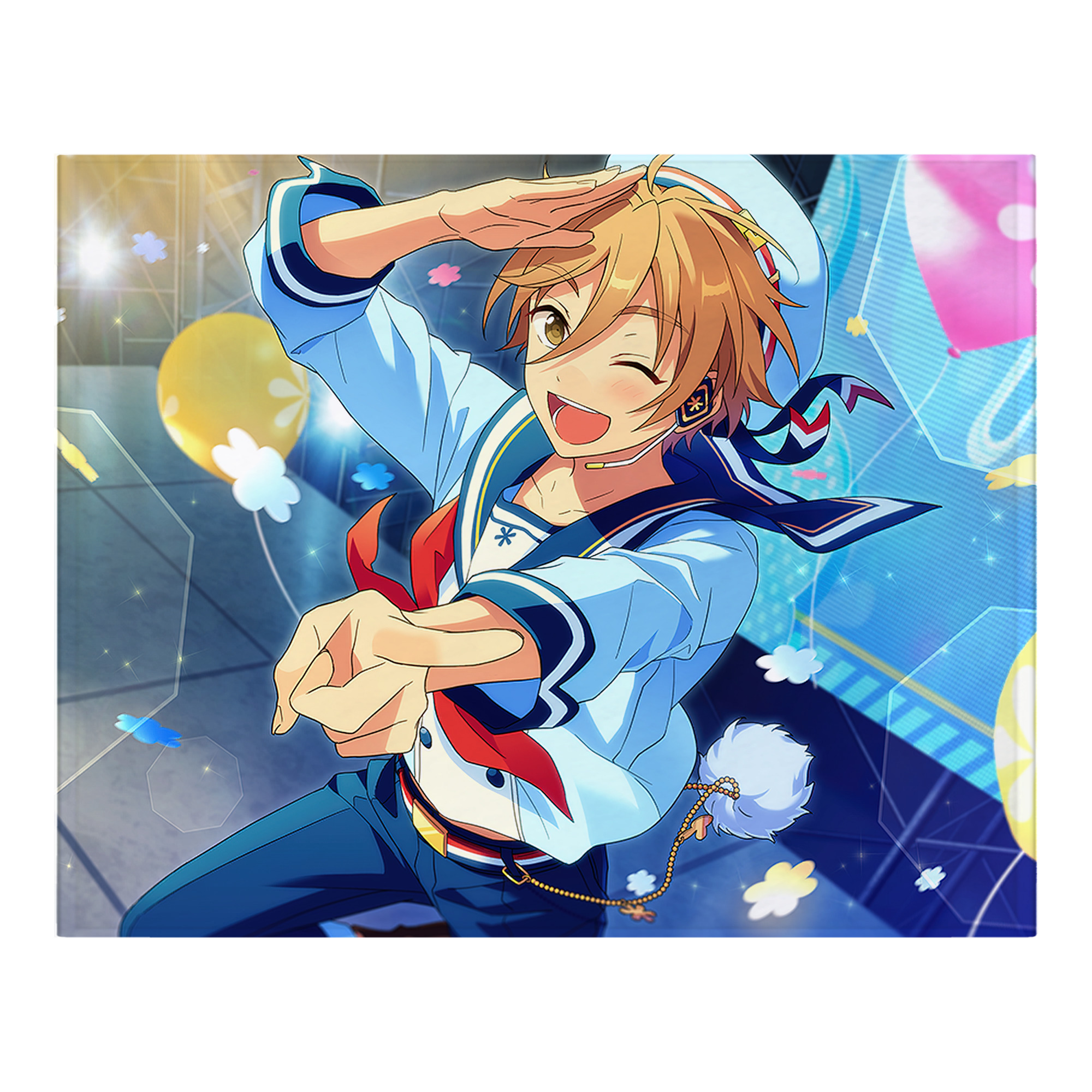 （画像用） あんさんぶるスターズ! Ensemble Stars フランネルブランケット・多サイズ対応（横型）