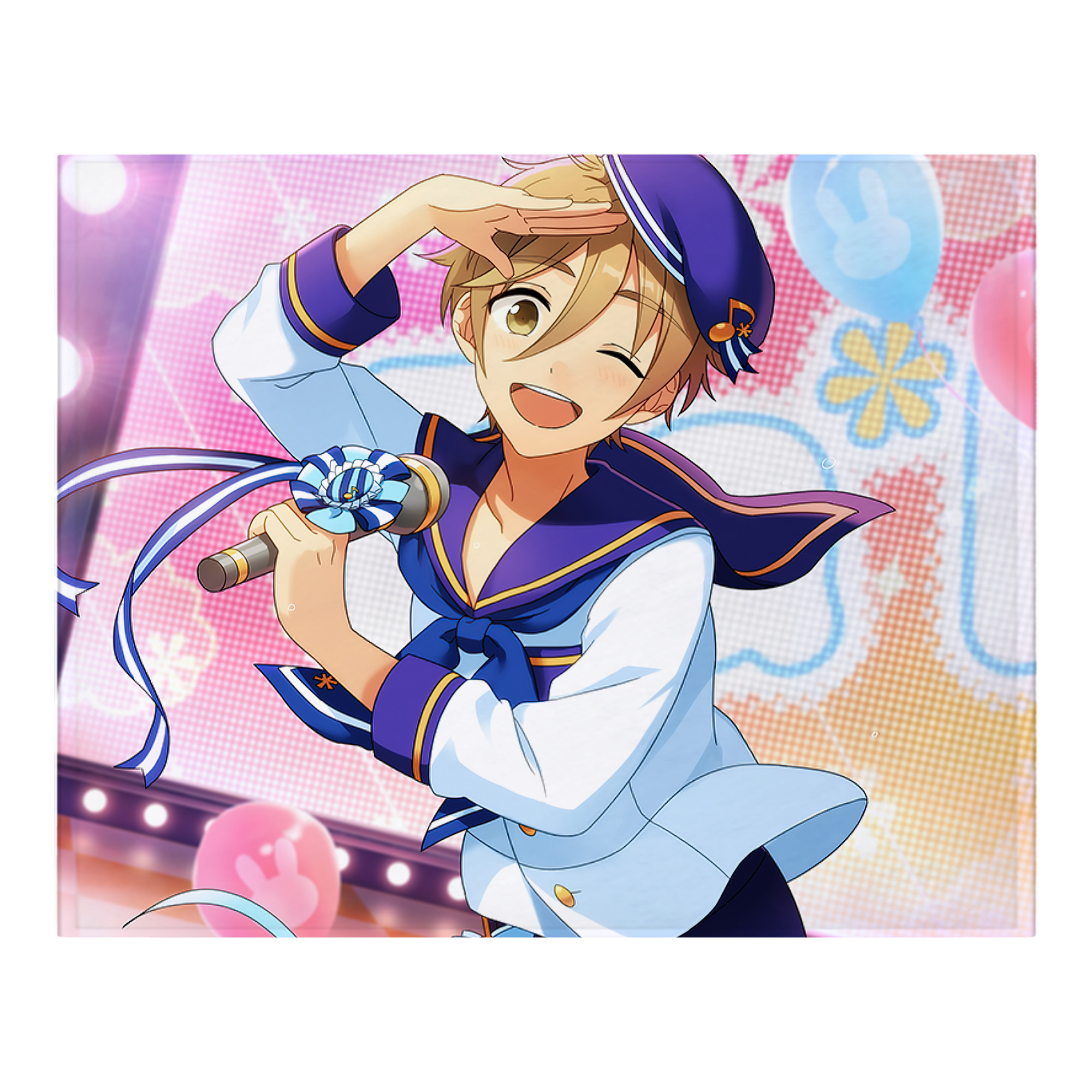 （画像用） あんさんぶるスターズ! Ensemble Stars フランネルブランケット・多サイズ対応（横型）