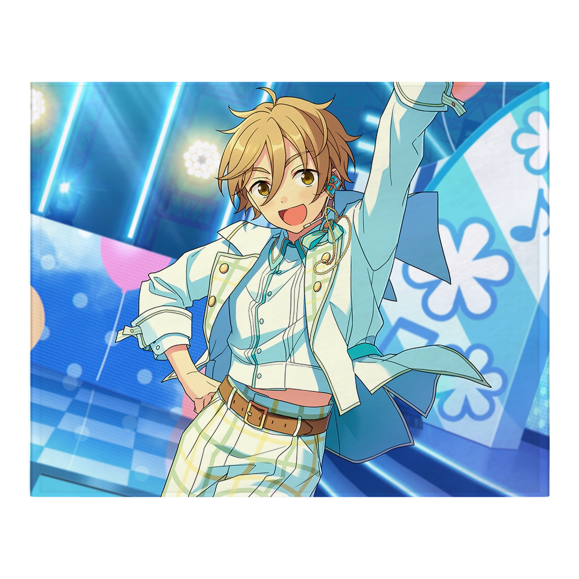 （画像用） あんさんぶるスターズ! Ensemble Stars フランネルブランケット・多サイズ対応（横型）
