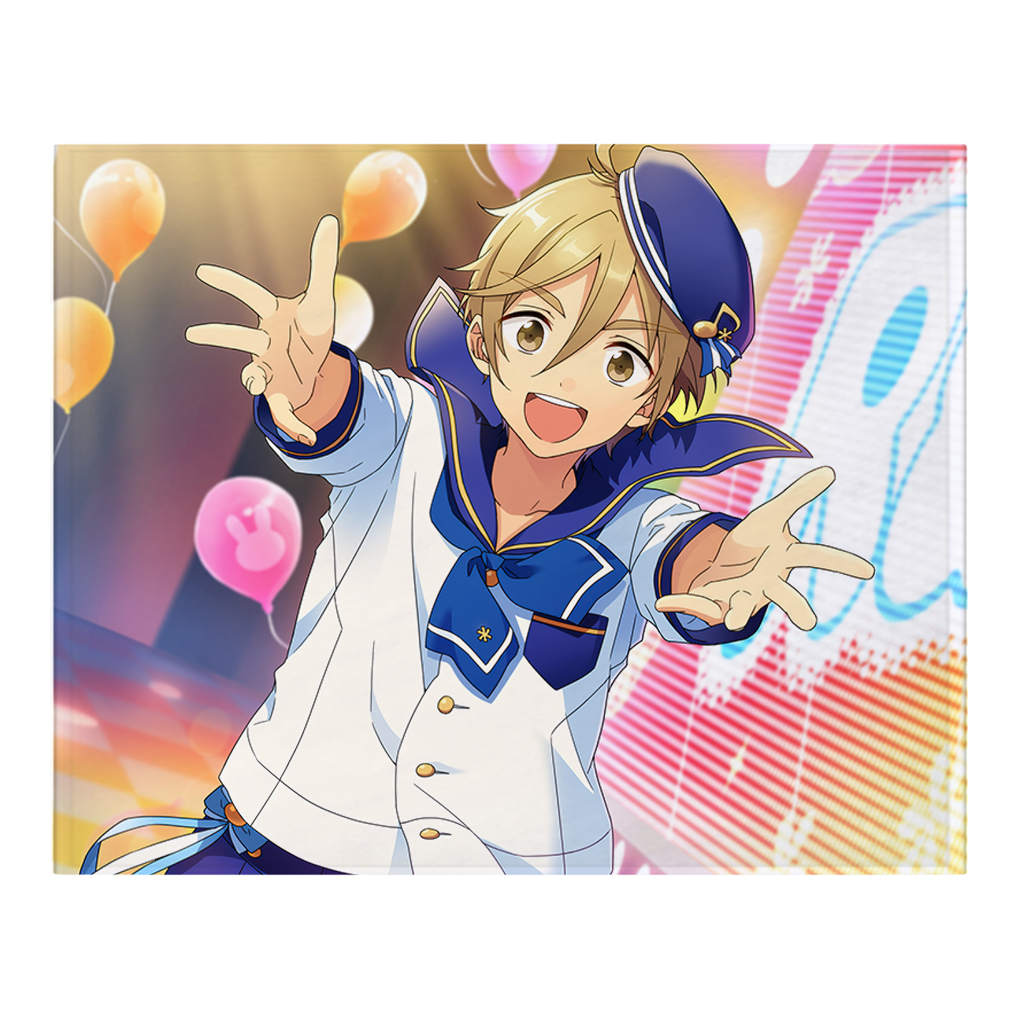 （画像用） あんさんぶるスターズ! Ensemble Stars フランネルブランケット・多サイズ対応（横型）
