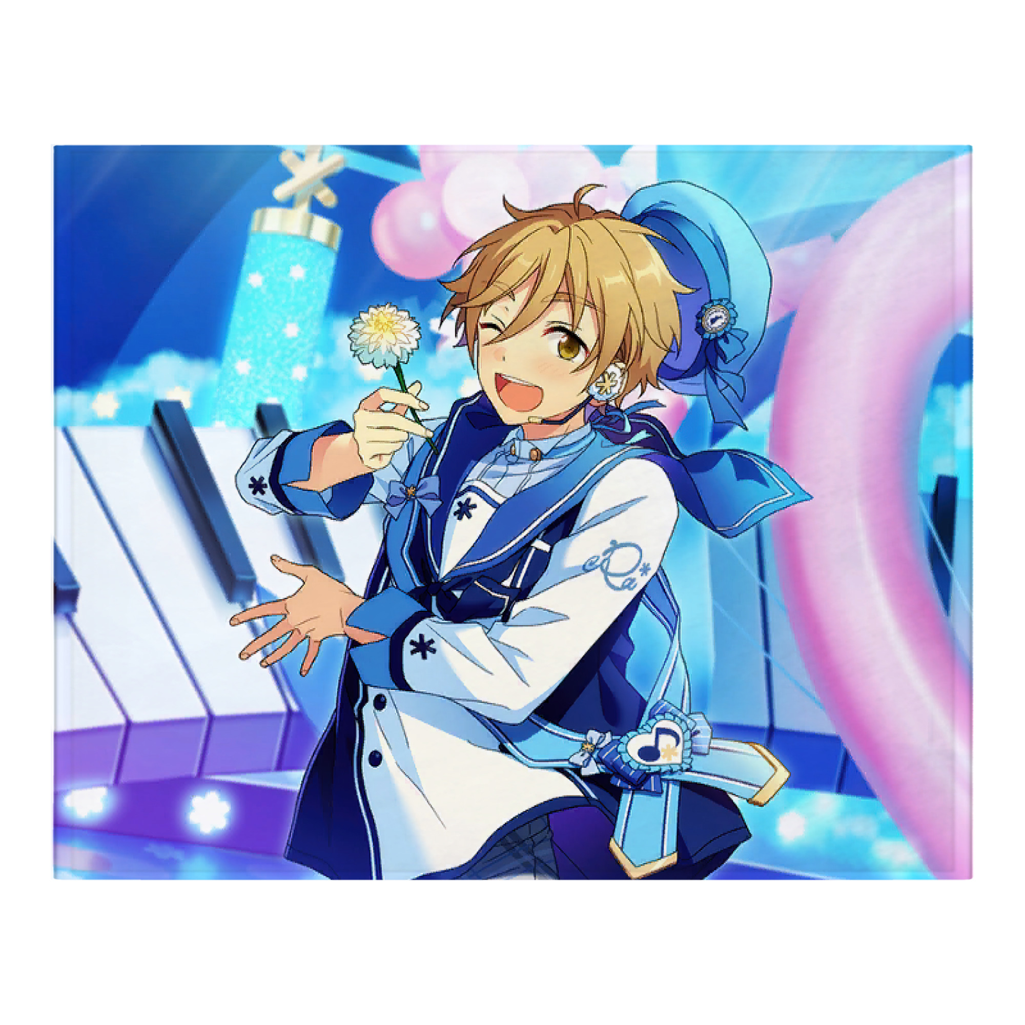 （画像用） あんさんぶるスターズ! Ensemble Stars フランネルブランケット・多サイズ対応（横型）