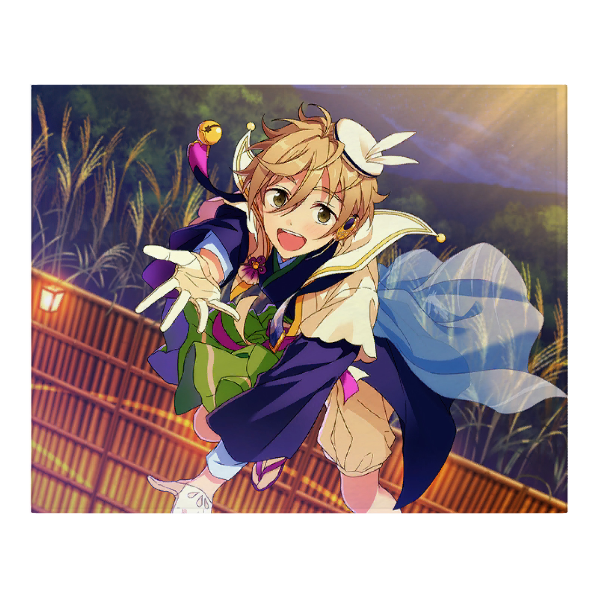 （画像用） あんさんぶるスターズ! Ensemble Stars フランネルブランケット・多サイズ対応（横型）