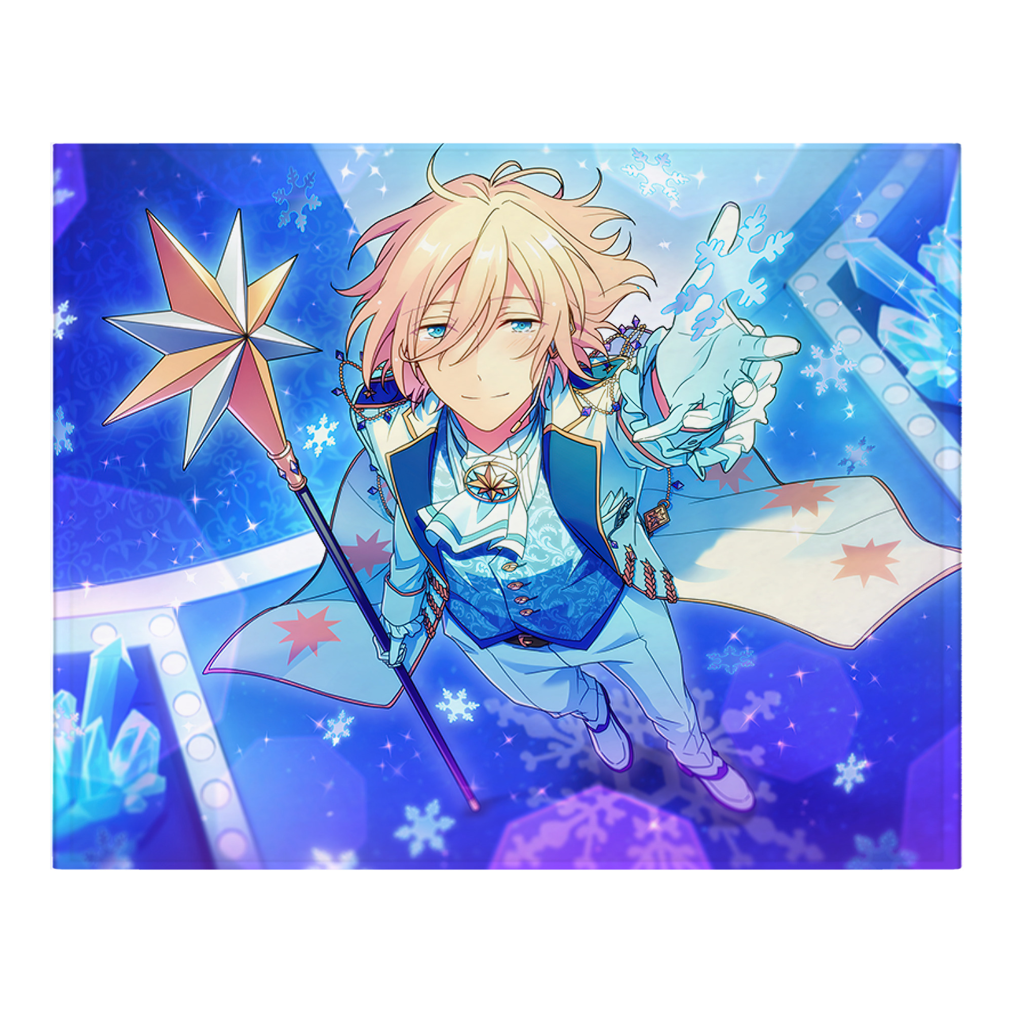 （画像用） あんさんぶるスターズ! Ensemble Stars フランネルブランケット・多サイズ対応（横型）