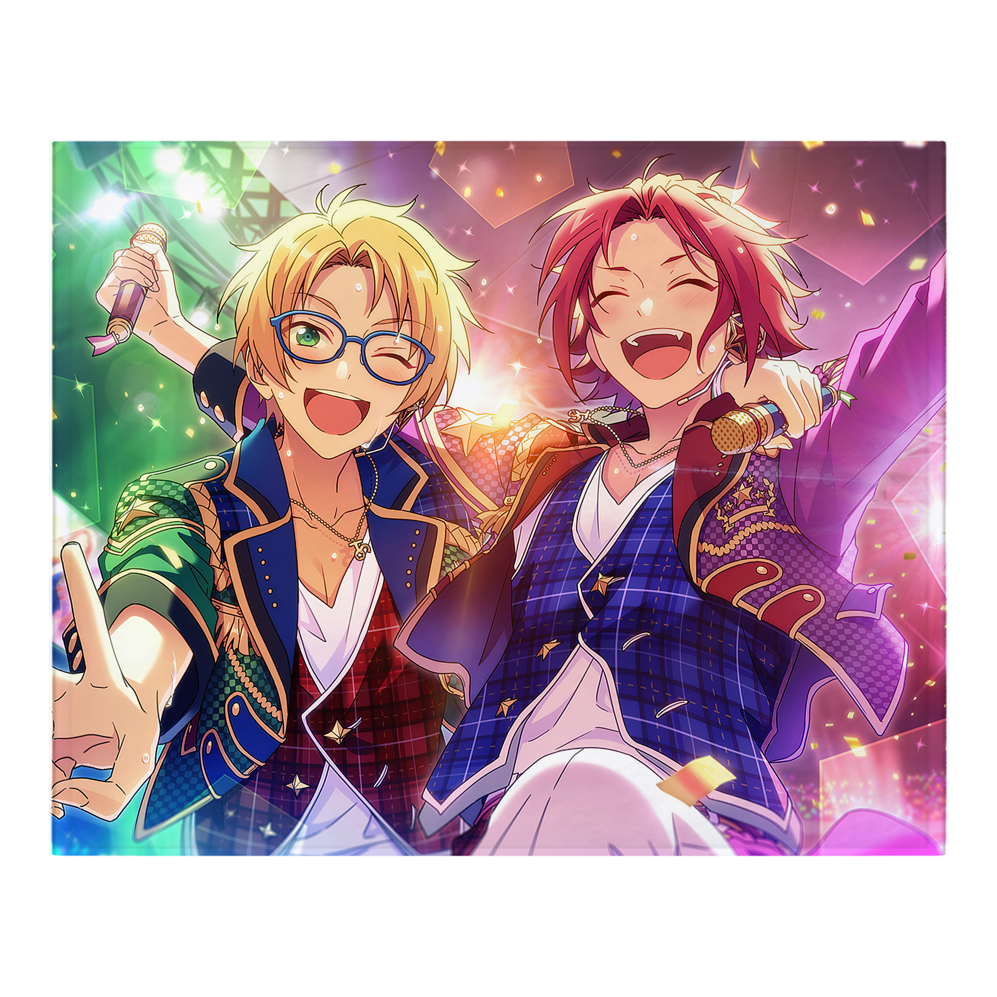 （画像用） あんさんぶるスターズ! Ensemble Stars フランネルブランケット・多サイズ対応（横型）