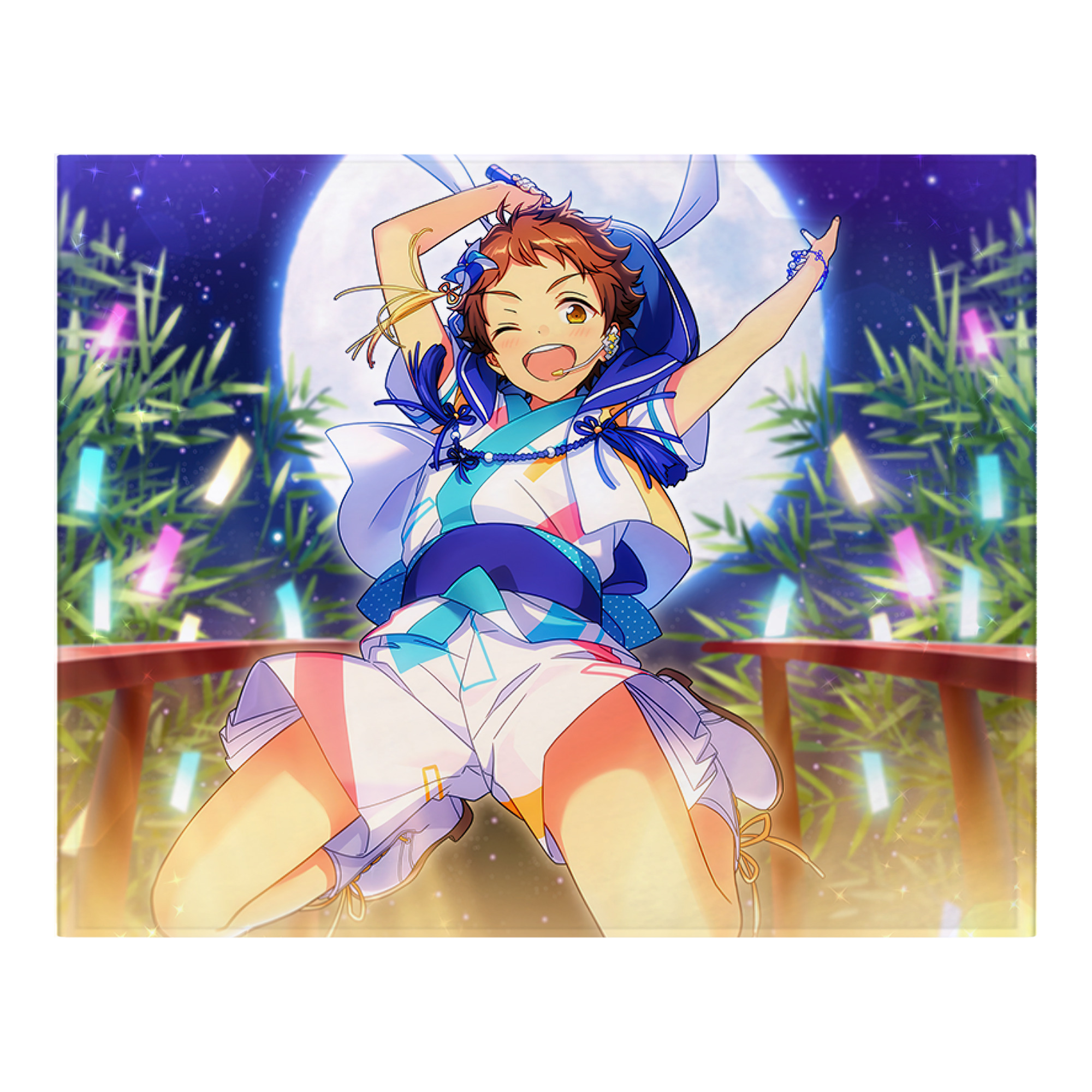 （画像用） あんさんぶるスターズ! Ensemble Stars フランネルブランケット・多サイズ対応（横型）