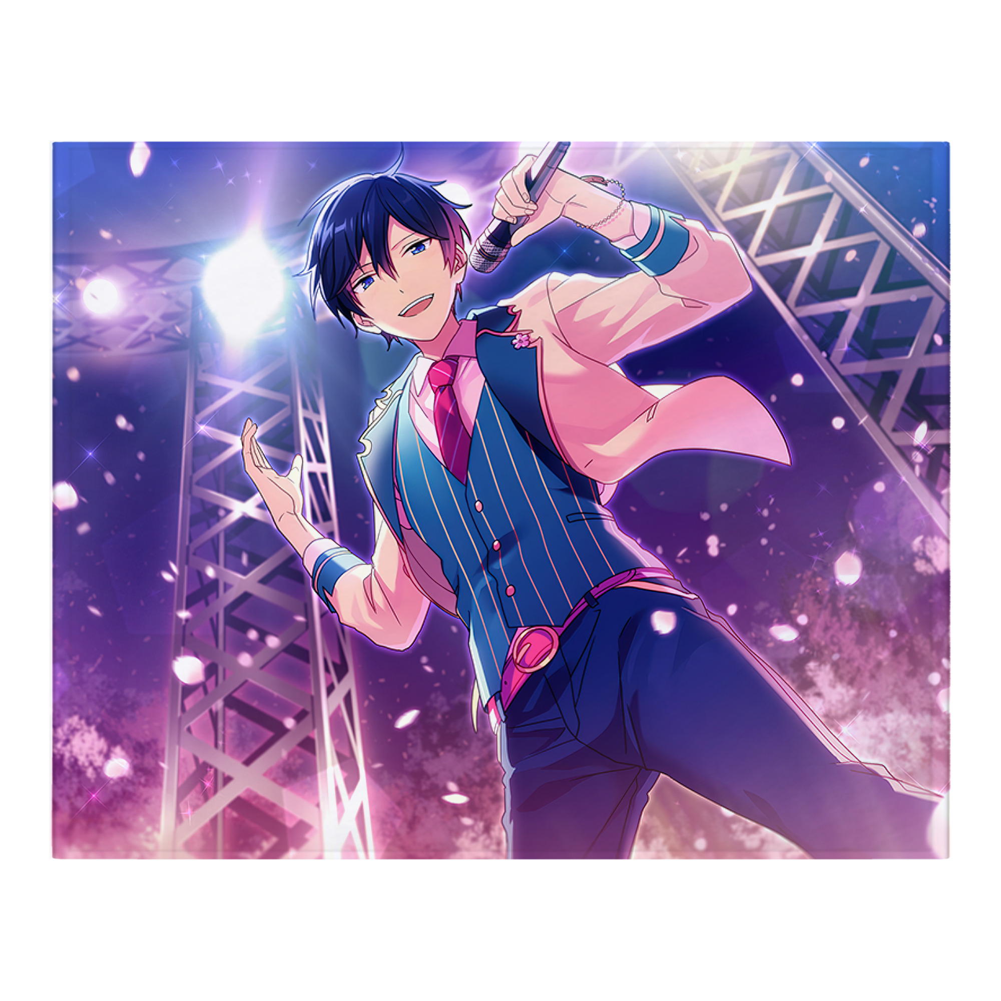 （画像用） あんさんぶるスターズ! Ensemble Stars フランネルブランケット・多サイズ対応（横型）