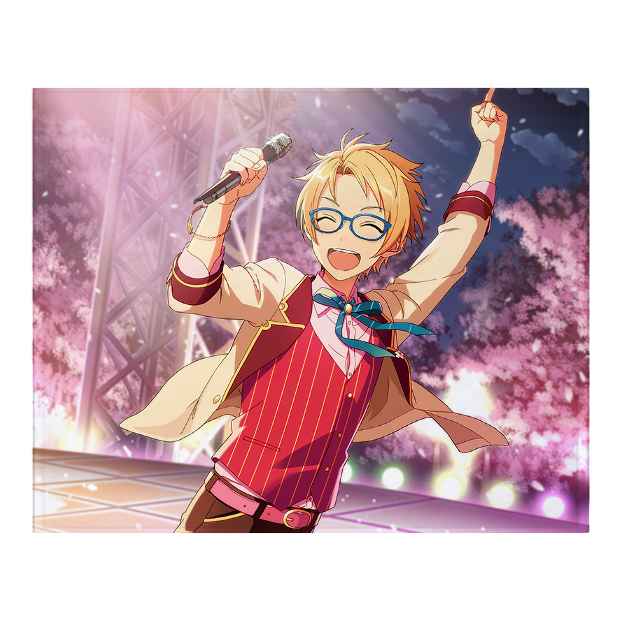 （画像用） あんさんぶるスターズ! Ensemble Stars フランネルブランケット・多サイズ対応（横型）