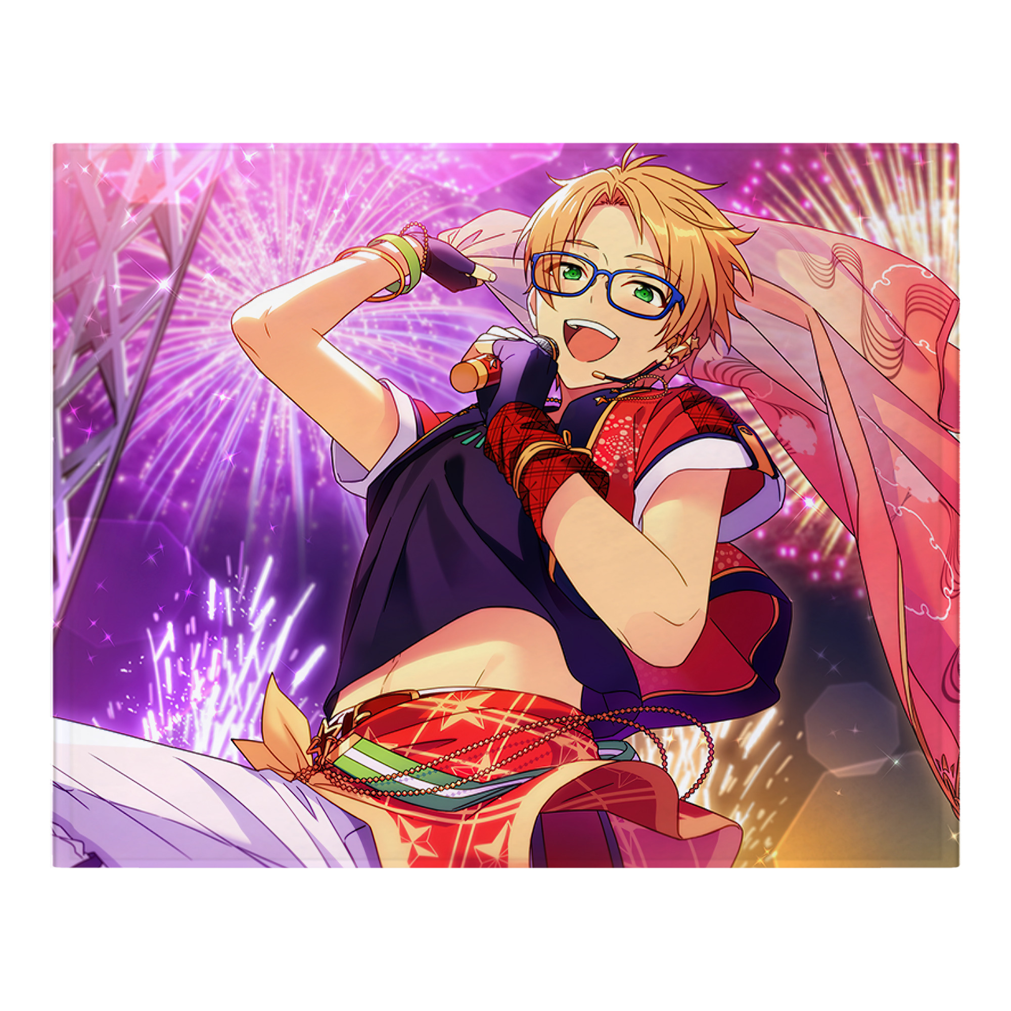 （画像用） あんさんぶるスターズ! Ensemble Stars フランネルブランケット・多サイズ対応（横型）