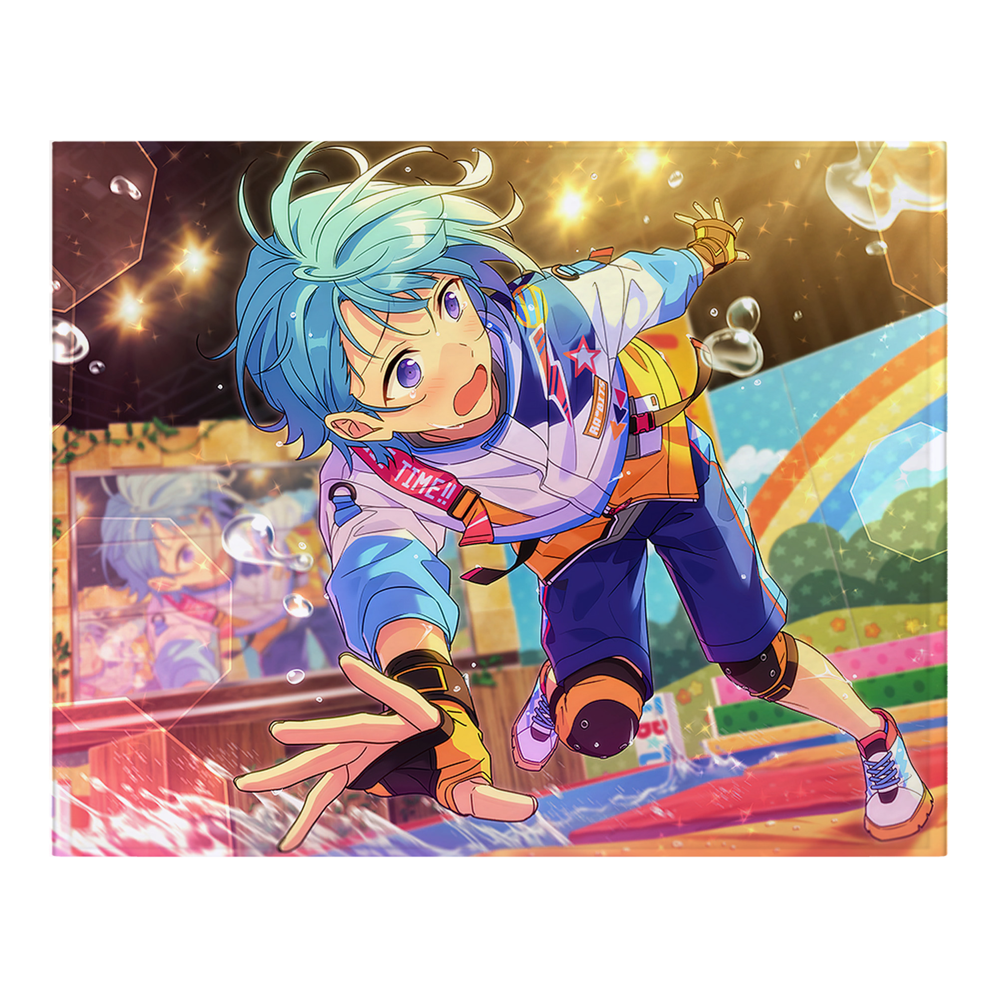 （画像用） あんさんぶるスターズ! Ensemble Stars フランネルブランケット・多サイズ対応（横型）