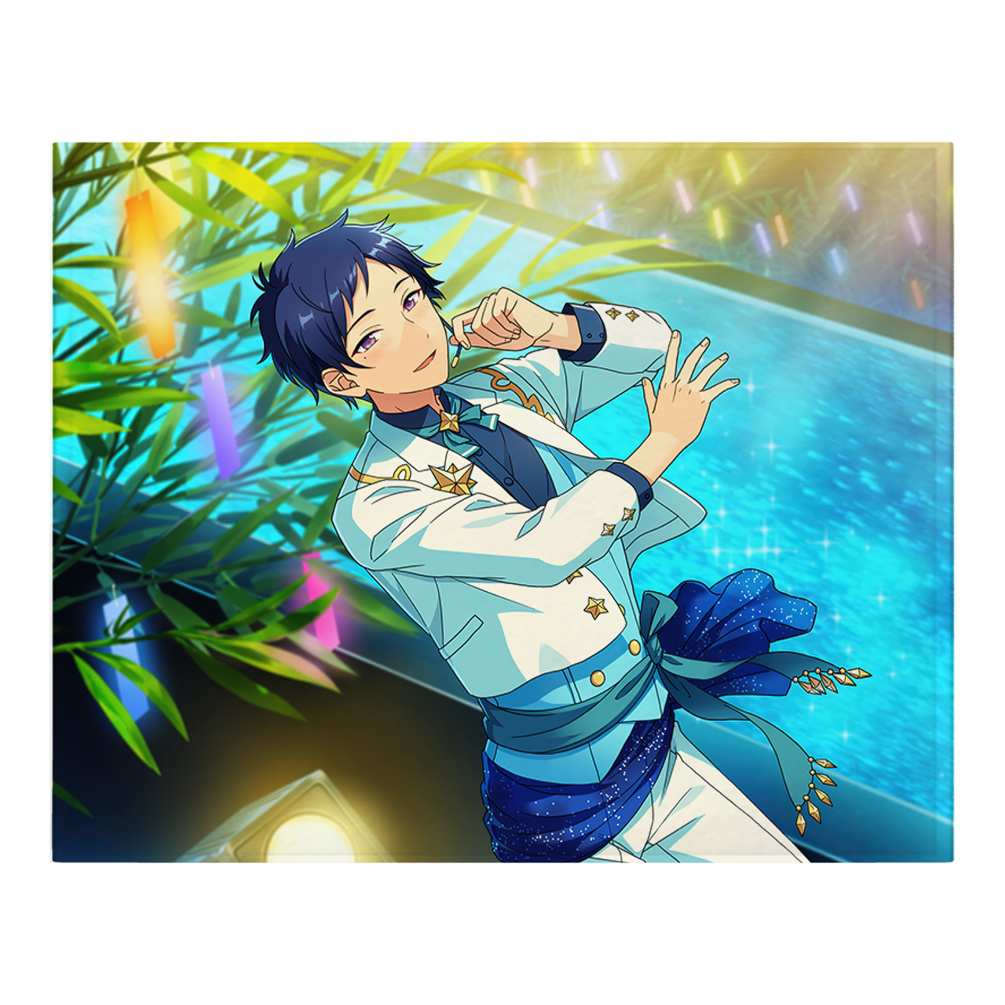 （画像用） あんさんぶるスターズ! Ensemble Stars フランネルブランケット・多サイズ対応（横型）