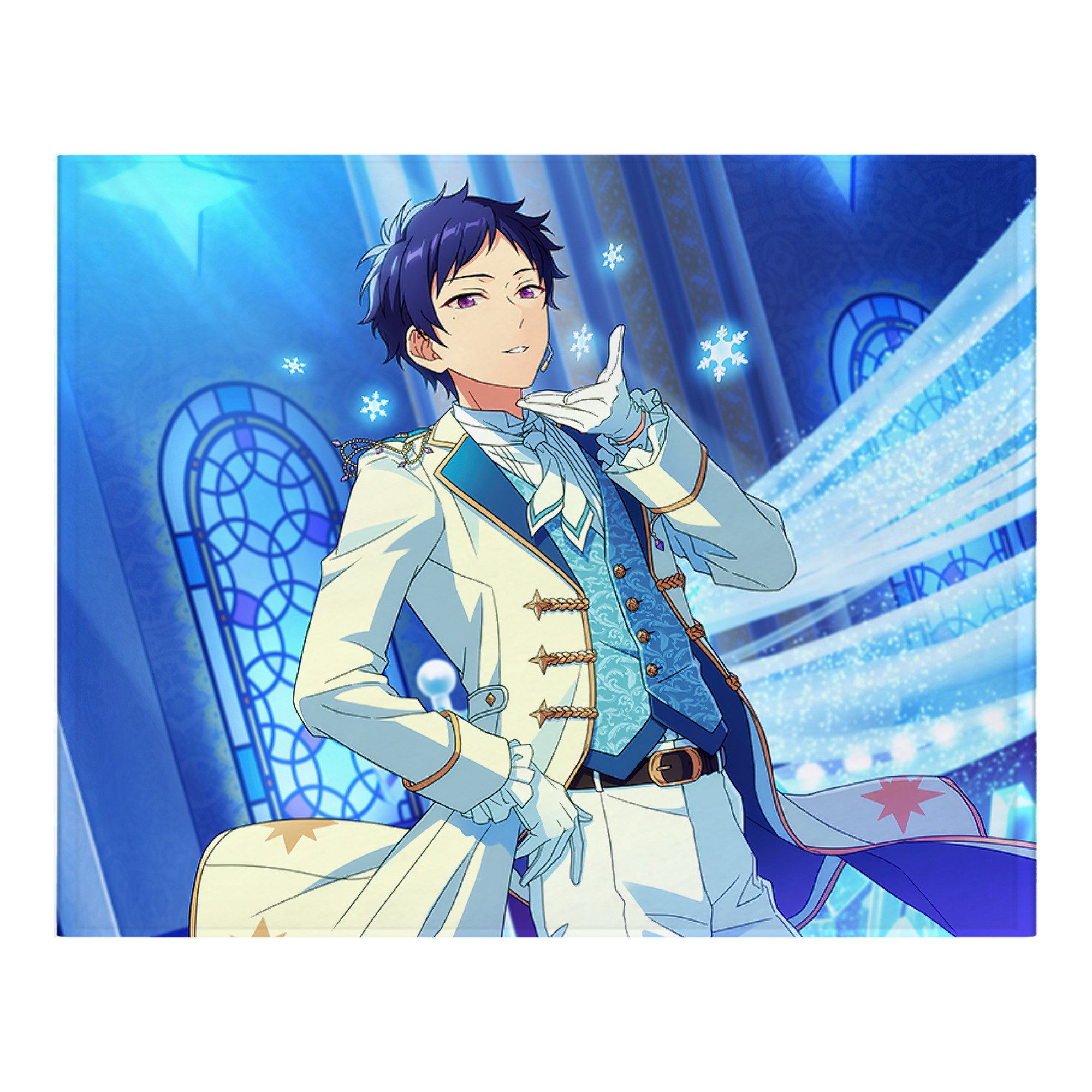 （画像用） あんさんぶるスターズ! Ensemble Stars フランネルブランケット・多サイズ対応（横型）