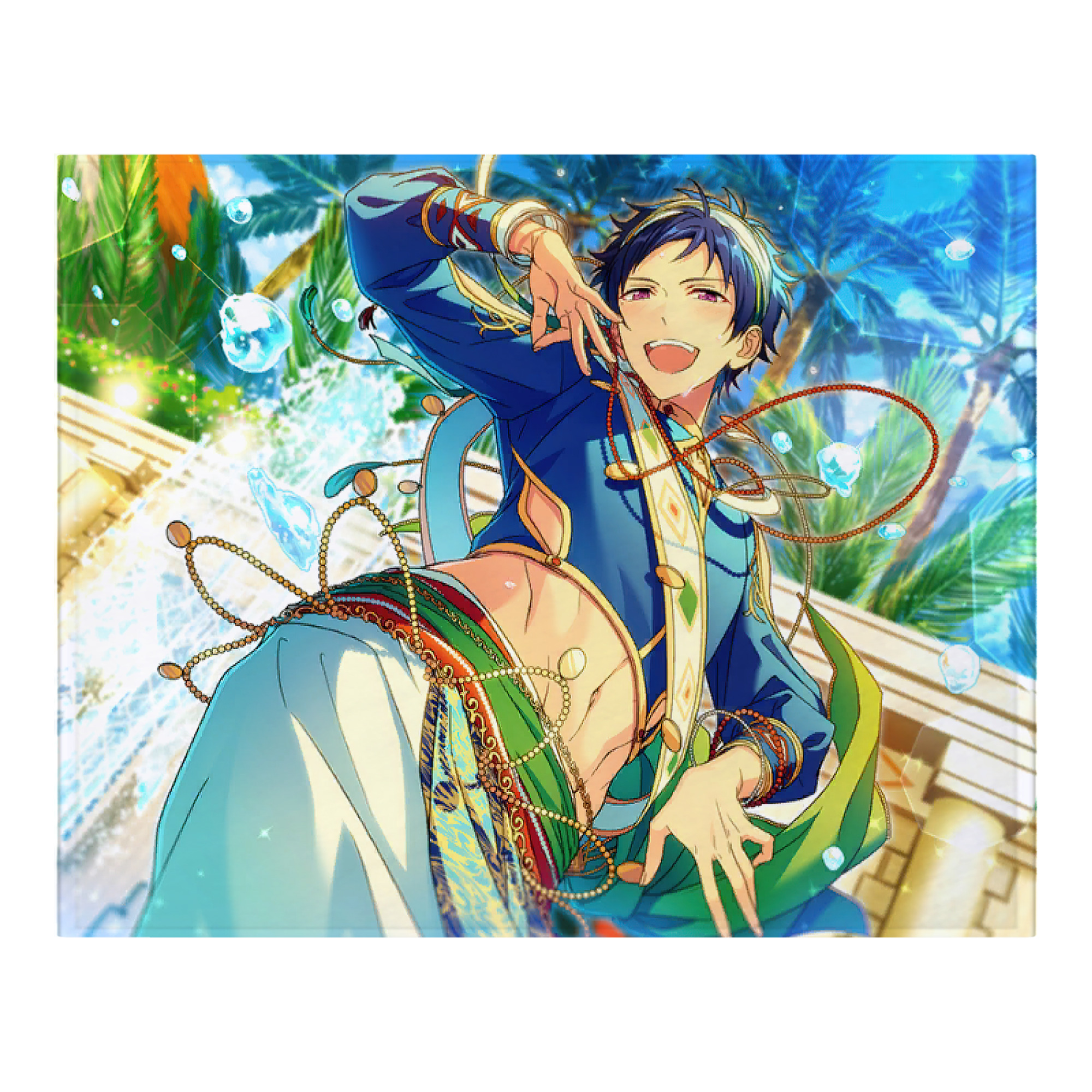 （画像用） あんさんぶるスターズ! Ensemble Stars フランネルブランケット・多サイズ対応（横型）