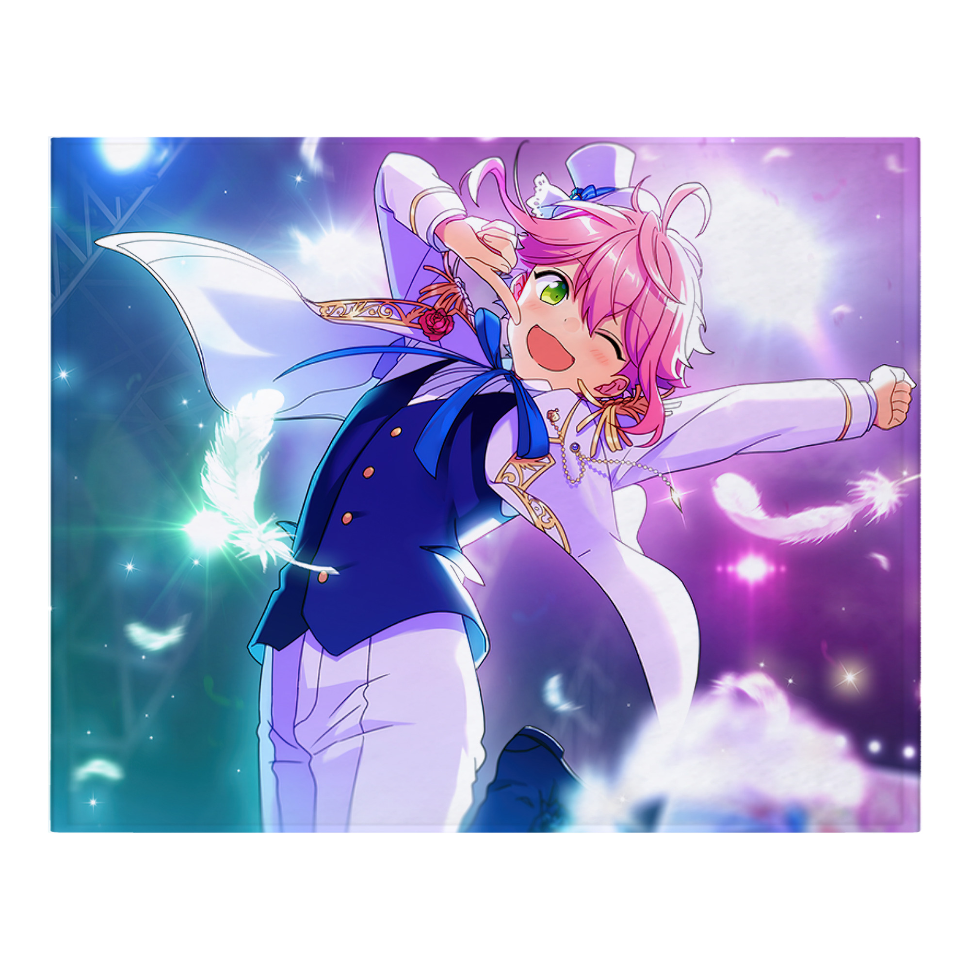 （画像用） あんさんぶるスターズ! Ensemble Stars フランネルブランケット・多サイズ対応（横型）