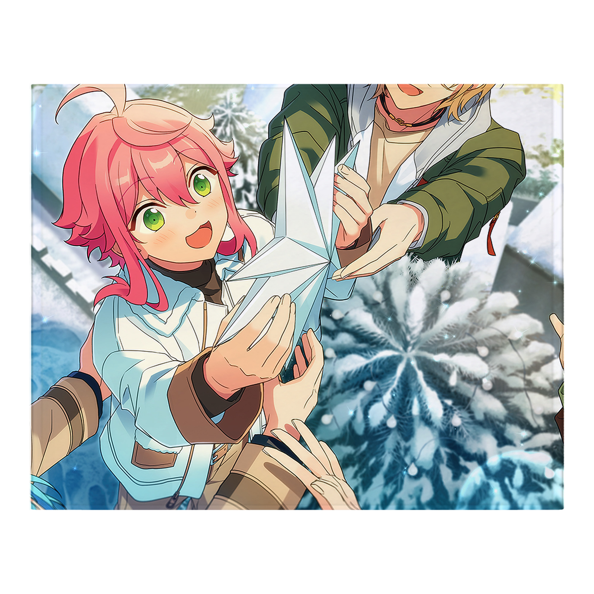 （画像用） あんさんぶるスターズ! Ensemble Stars フランネルブランケット・多サイズ対応（横型）