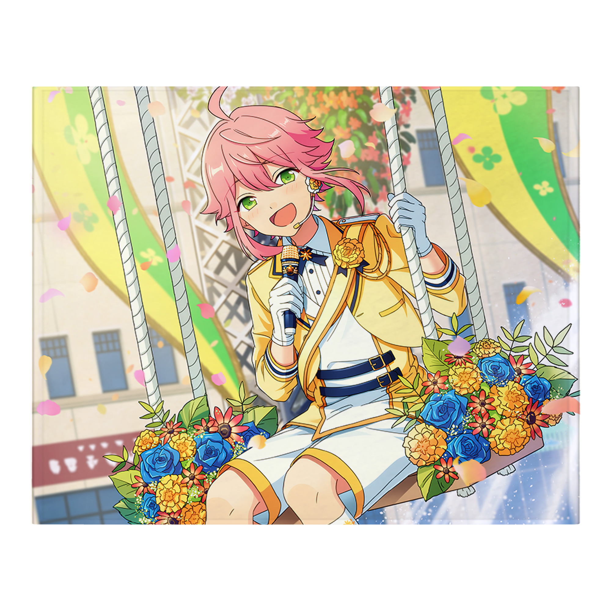 （画像用） あんさんぶるスターズ! Ensemble Stars フランネルブランケット・多サイズ対応（横型）