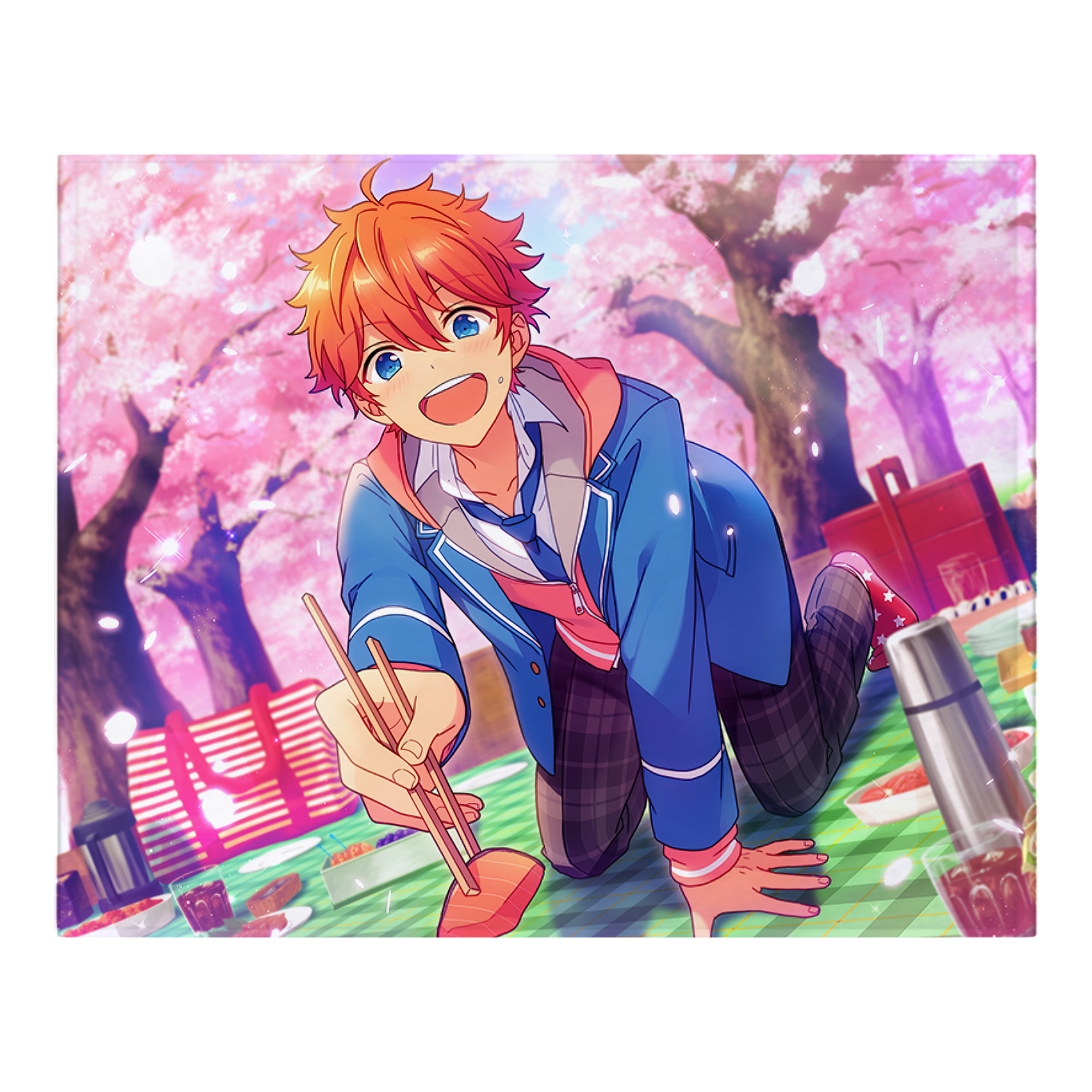 （画像用） あんさんぶるスターズ! Ensemble Stars フランネルブランケット・多サイズ対応（横型）