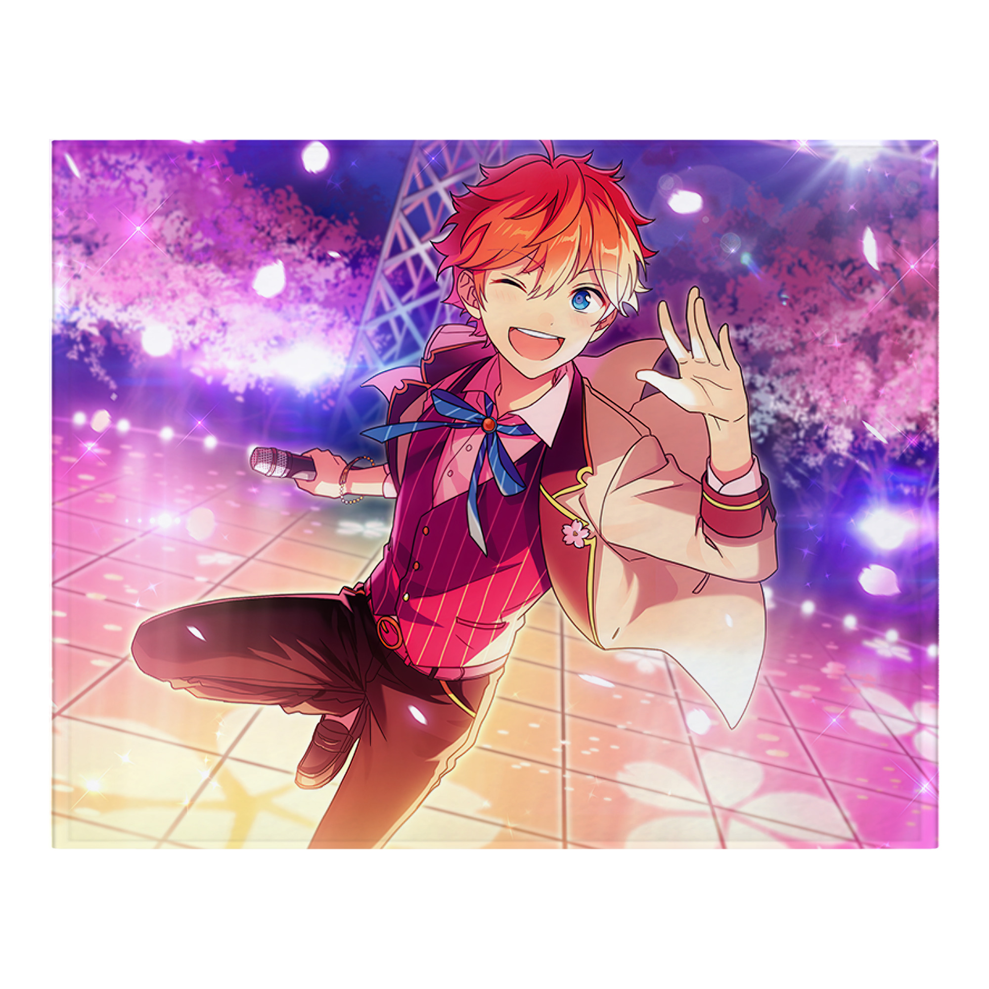 （画像用） あんさんぶるスターズ! Ensemble Stars フランネルブランケット・多サイズ対応（横型）