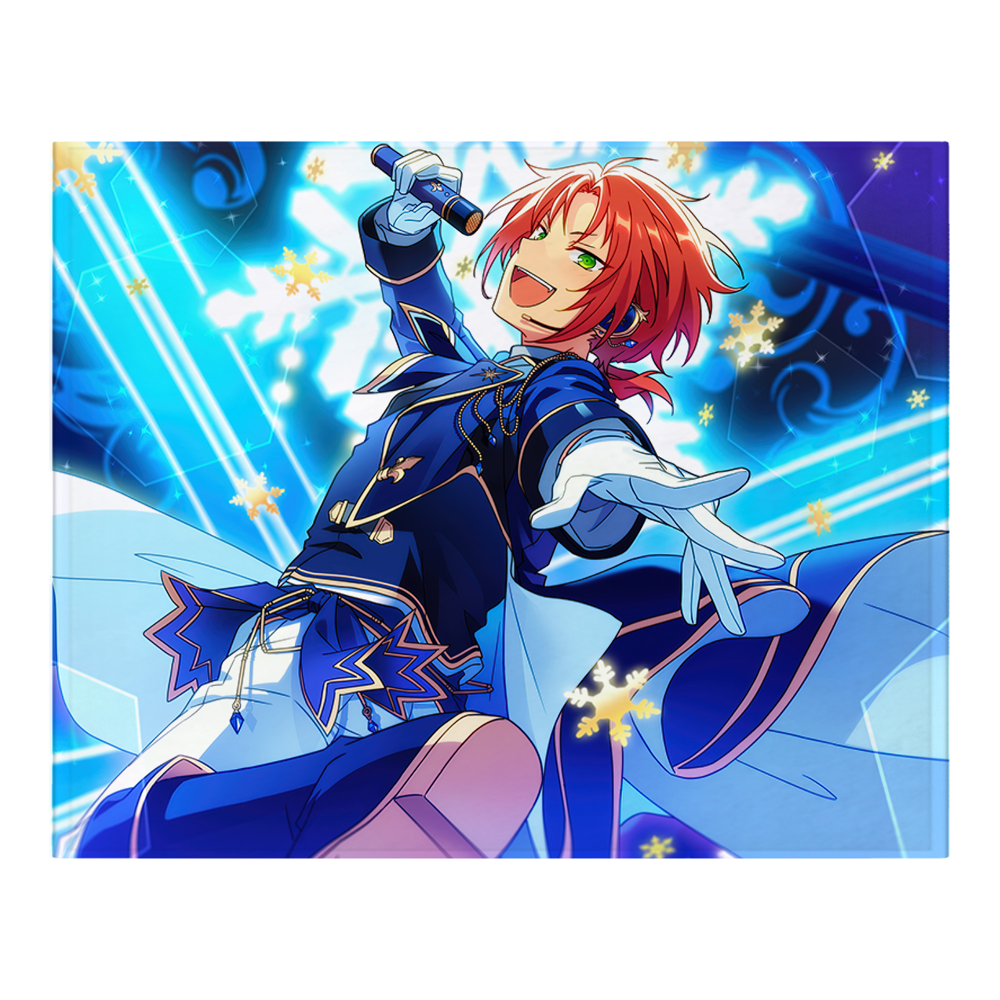 （画像用） あんさんぶるスターズ! Ensemble Stars フランネルブランケット・多サイズ対応（横型）