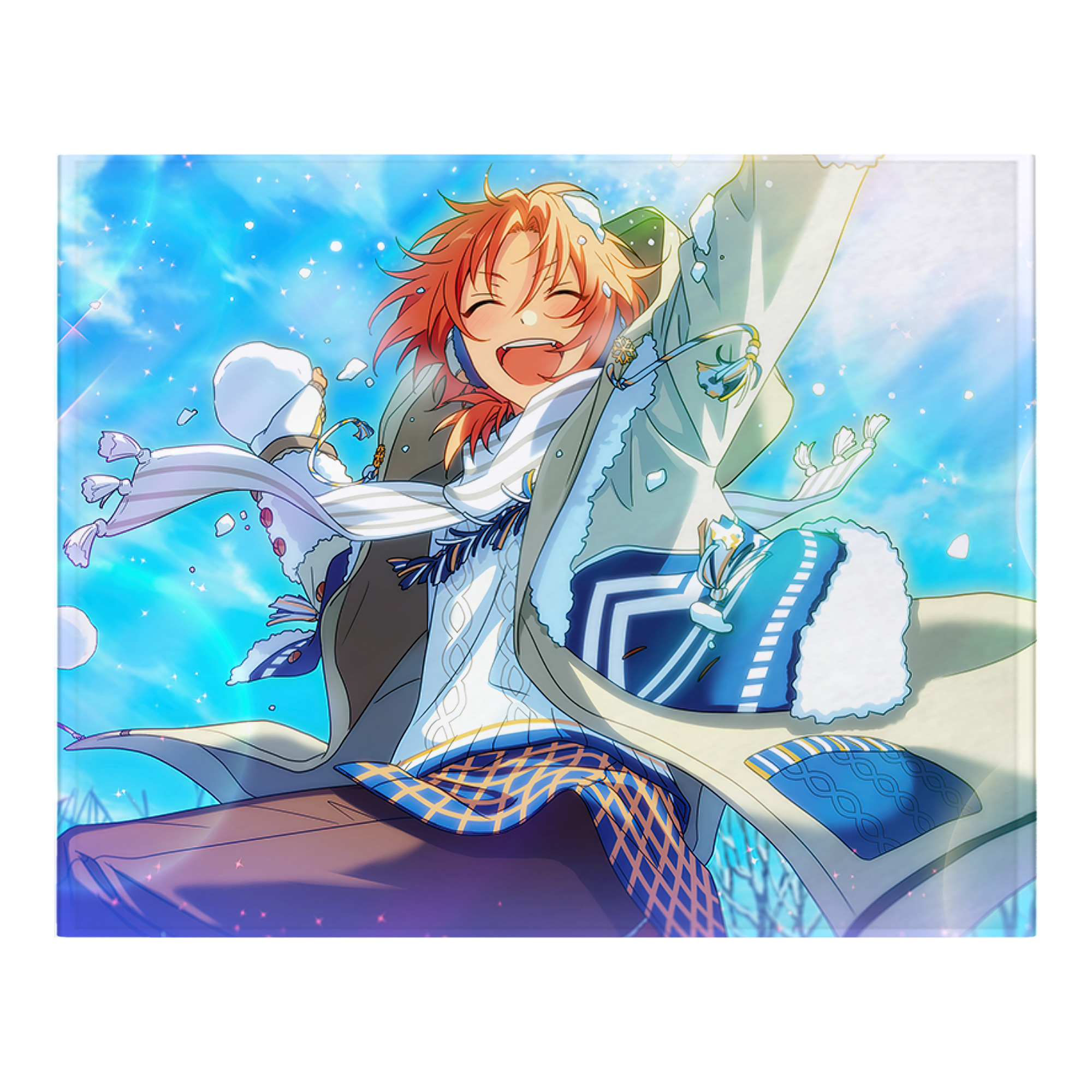 （画像用） あんさんぶるスターズ! Ensemble Stars フランネルブランケット・多サイズ対応（横型）