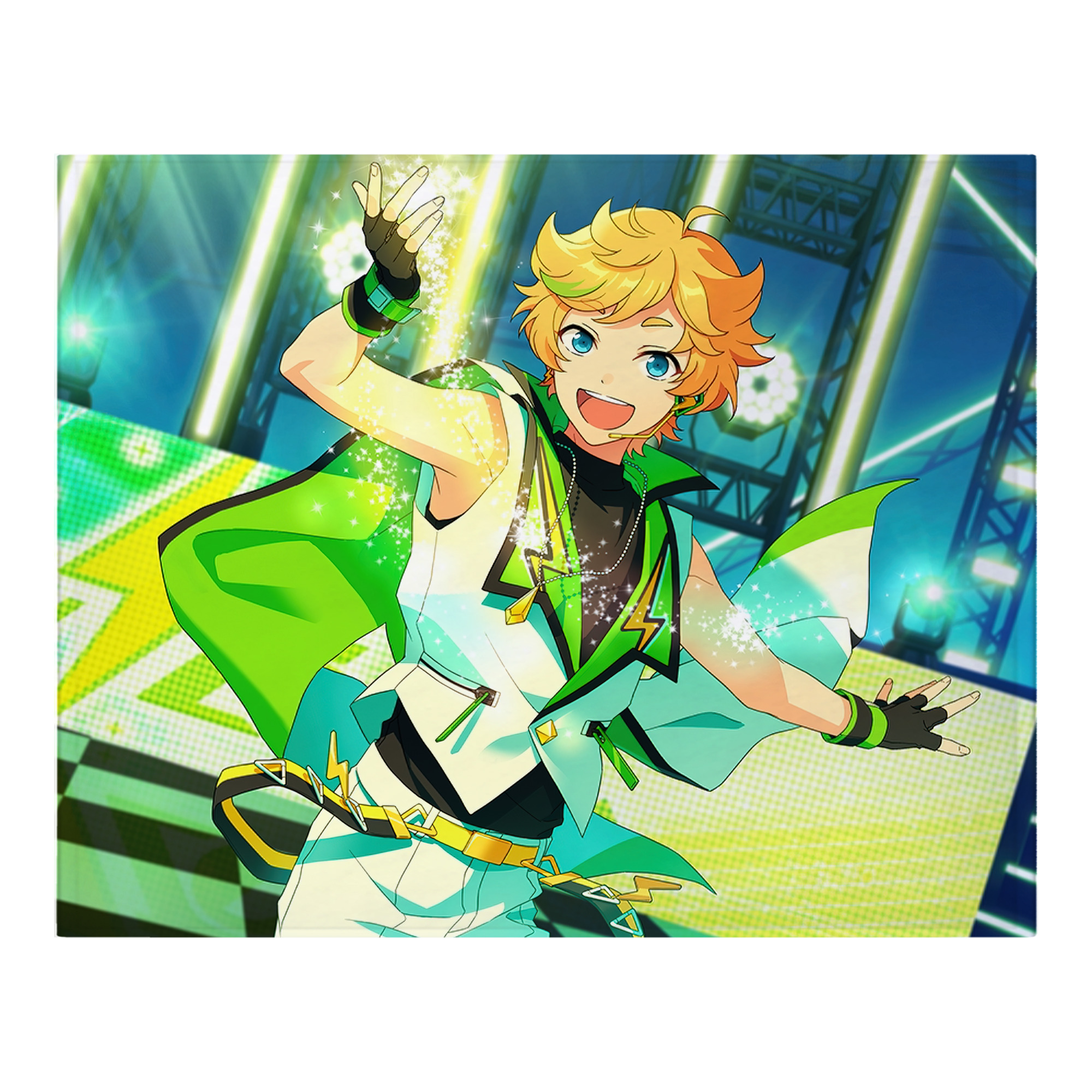 （画像用） あんさんぶるスターズ! Ensemble Stars フランネルブランケット・多サイズ対応（横型）