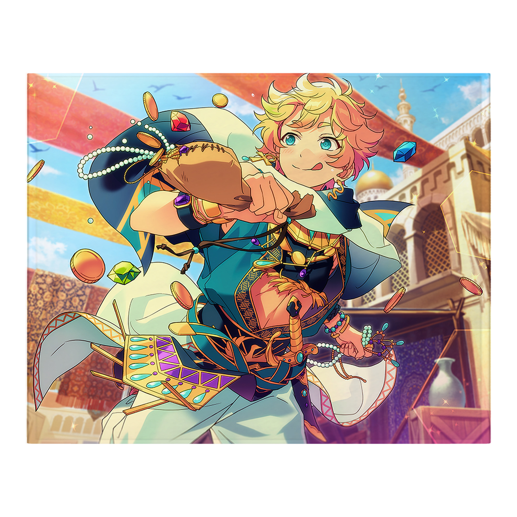 （画像用） あんさんぶるスターズ! Ensemble Stars フランネルブランケット・多サイズ対応（横型）